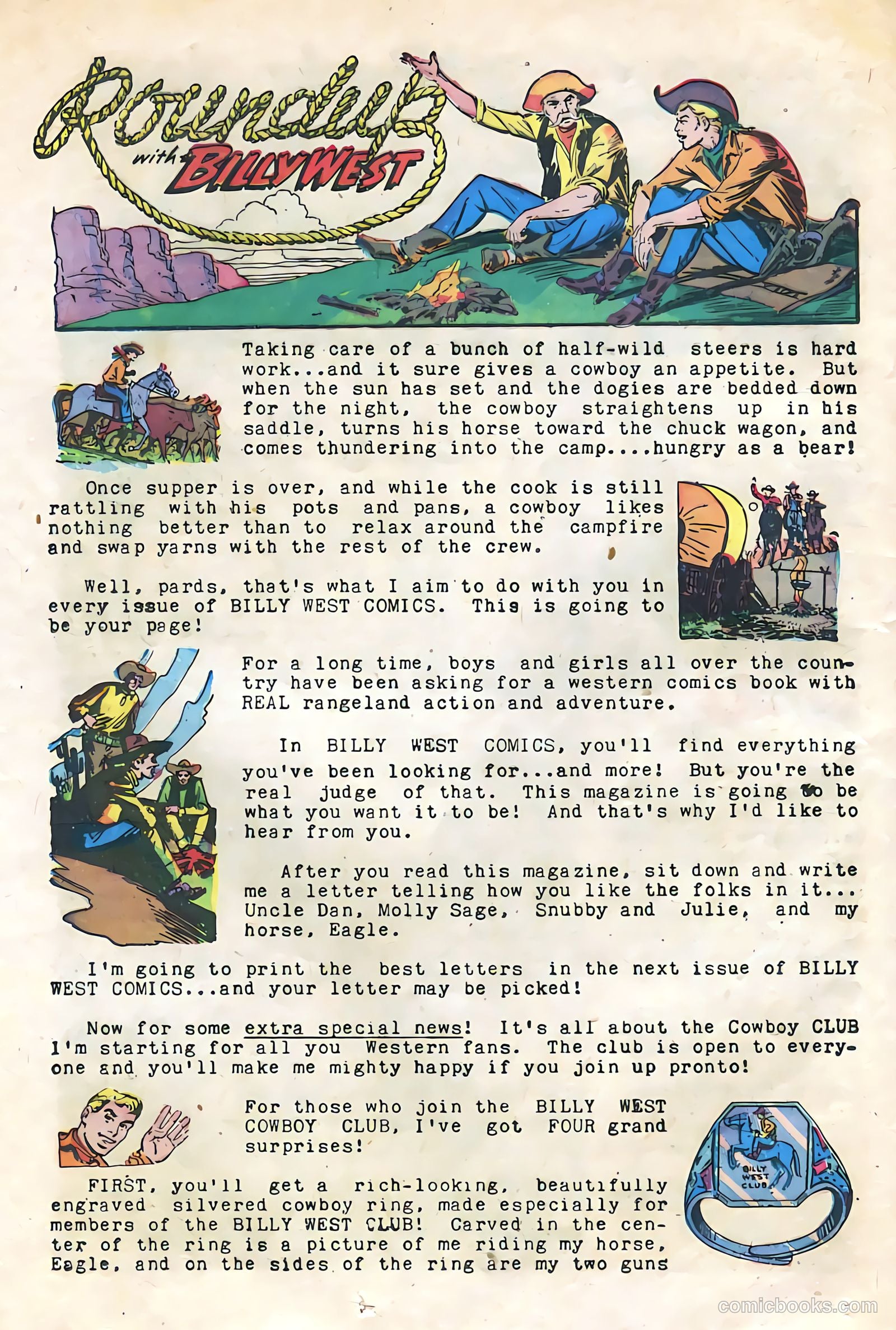 Billy West #1 (1949) — page 24 of 36