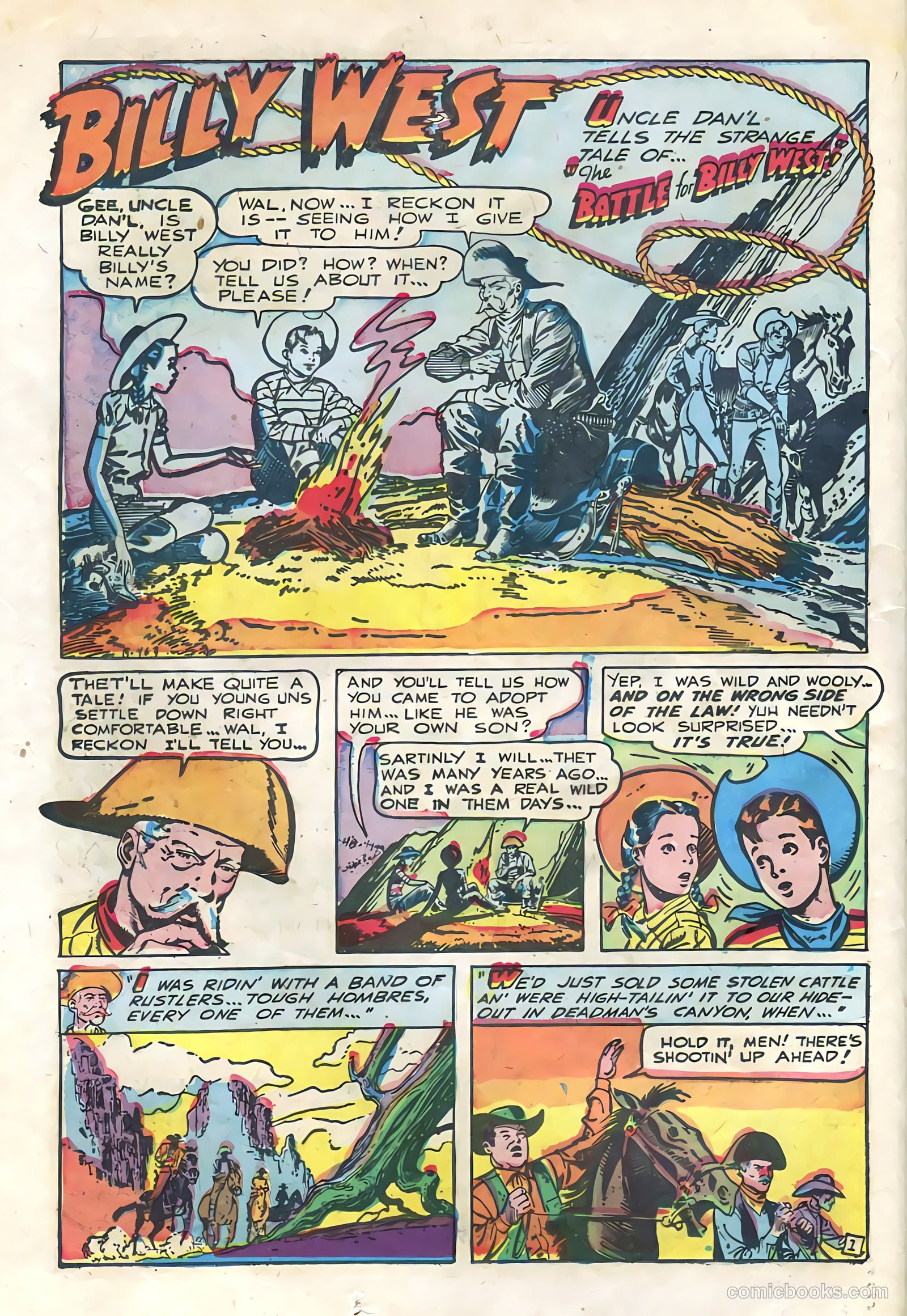 Billy West #1 (1949) — page 26 of 36