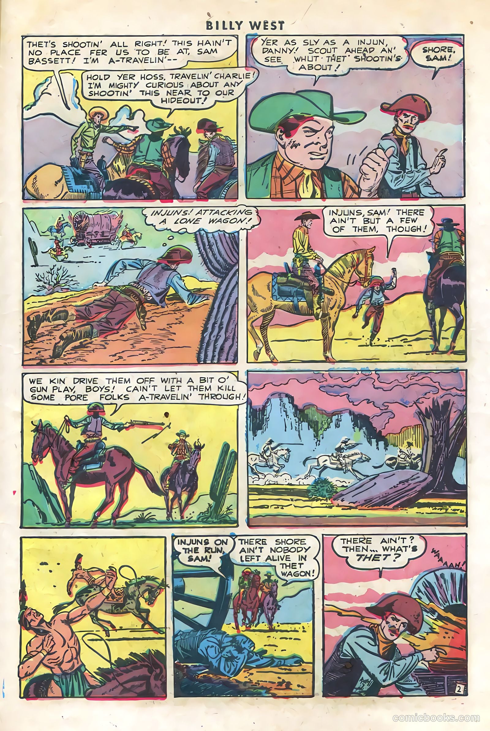 Billy West #1 (1949) — page 27 of 36