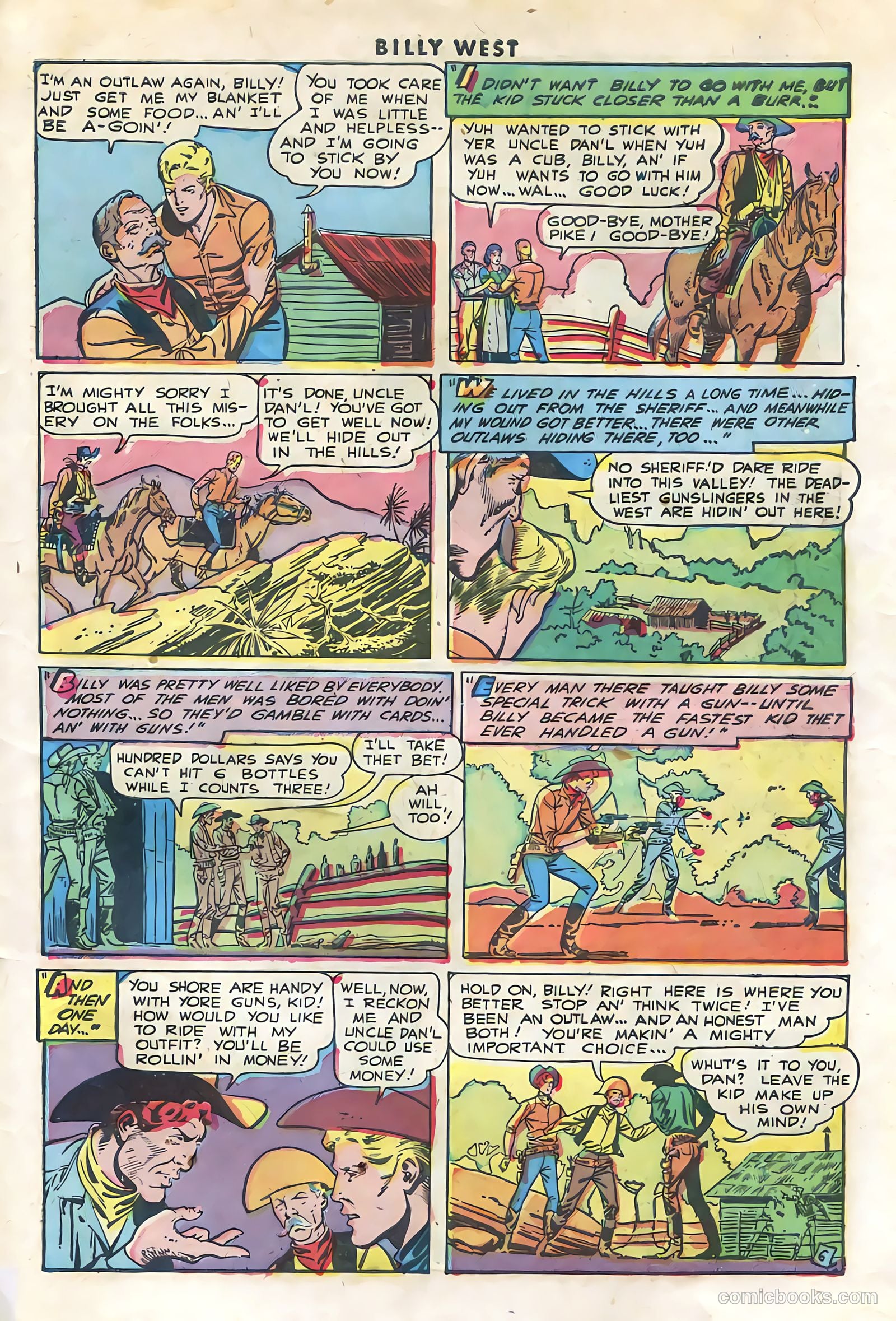 Billy West #1 (1949) — page 31 of 36
