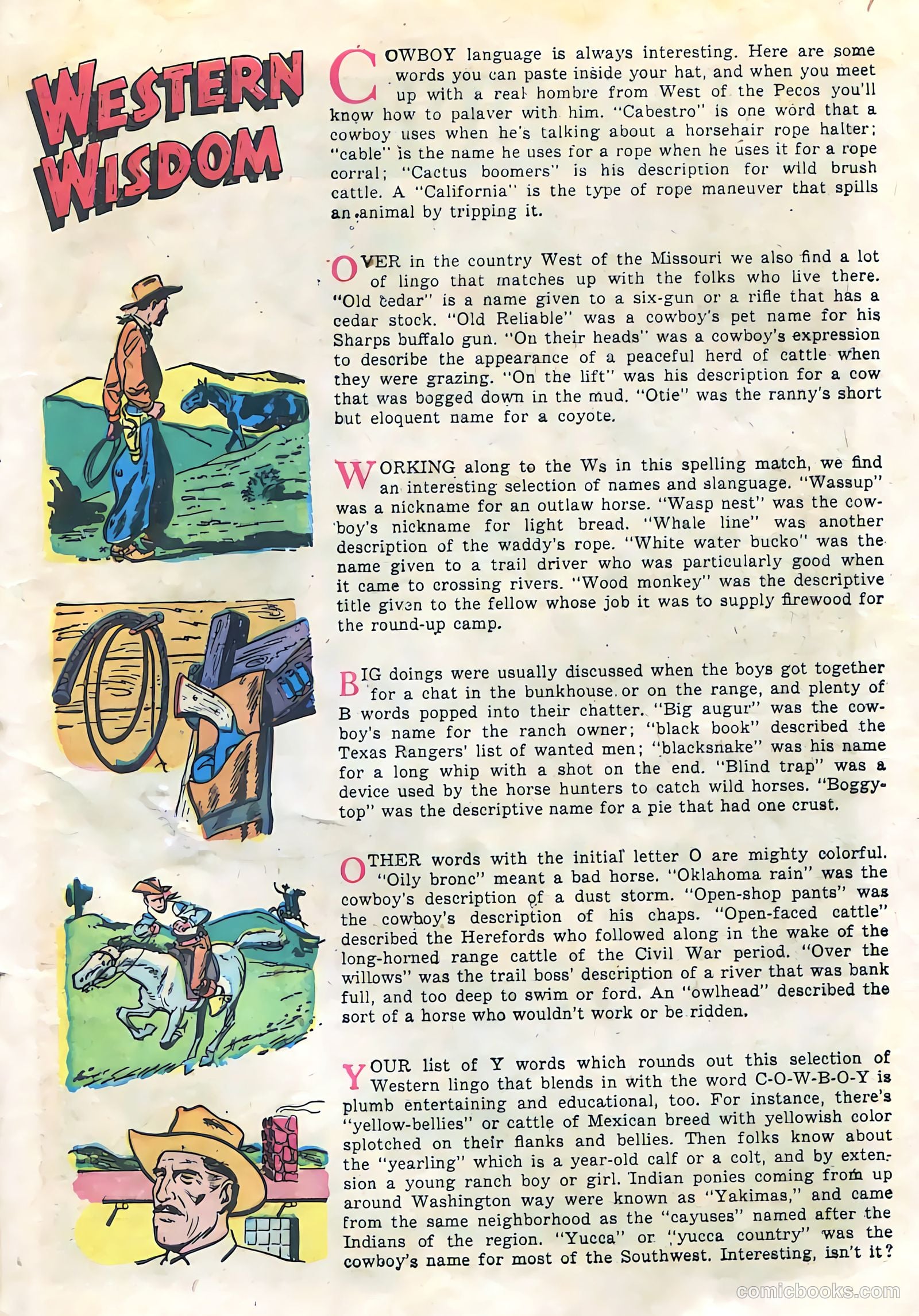 Billy West #1 (1949) — page 33 of 36