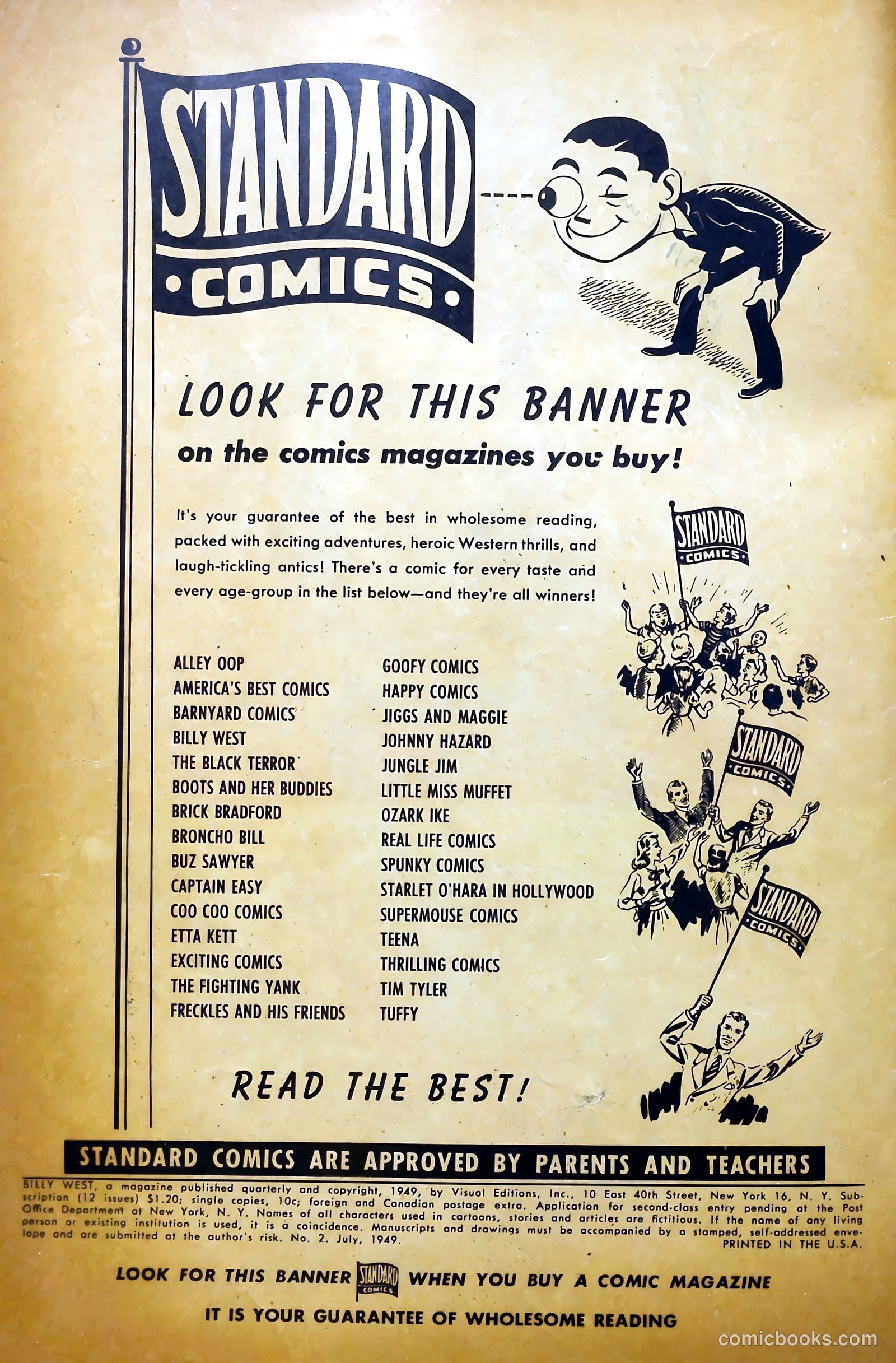 Billy West #2 (1949) — page 2 of 36