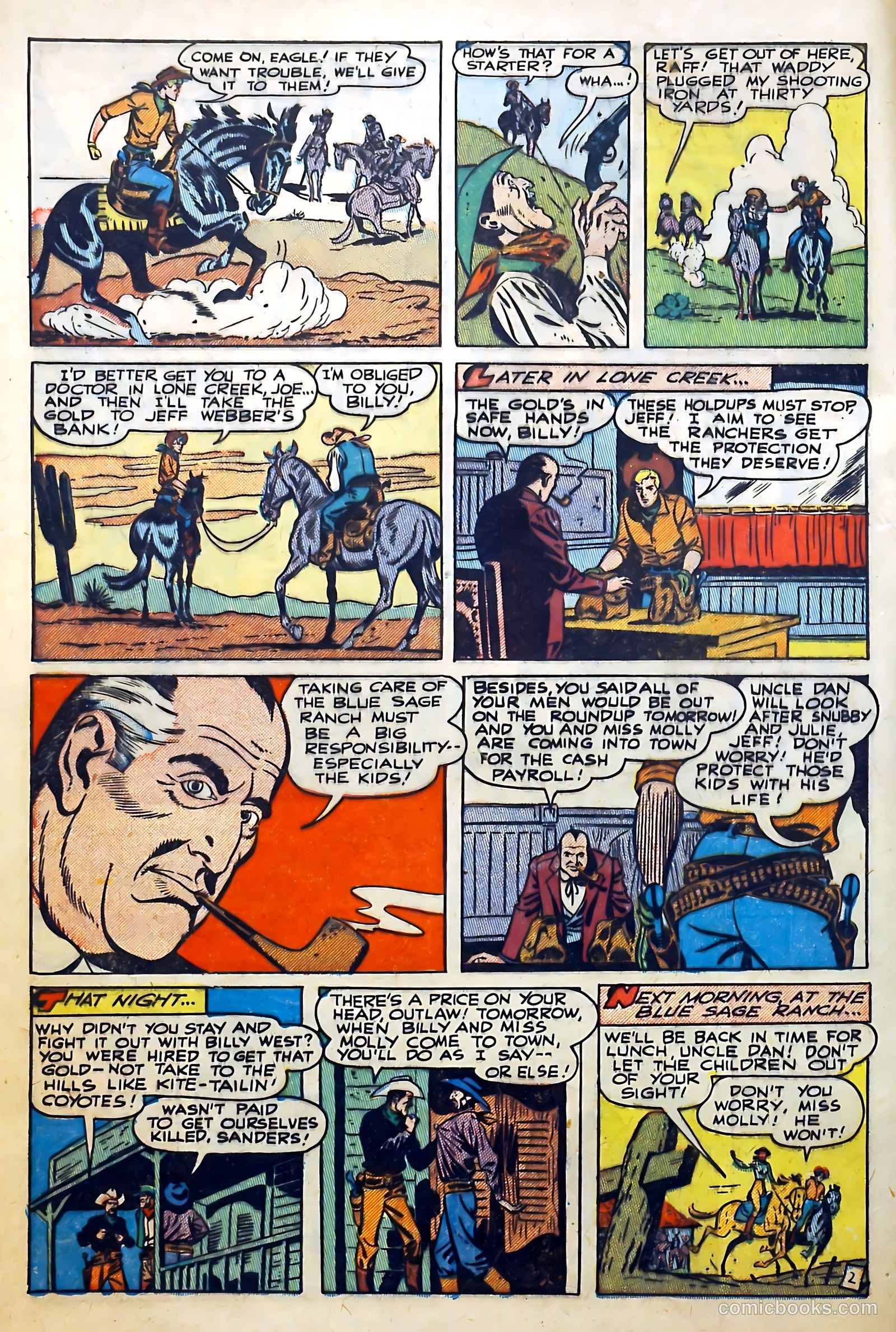 Billy West #2 (1949) — page 4 of 36