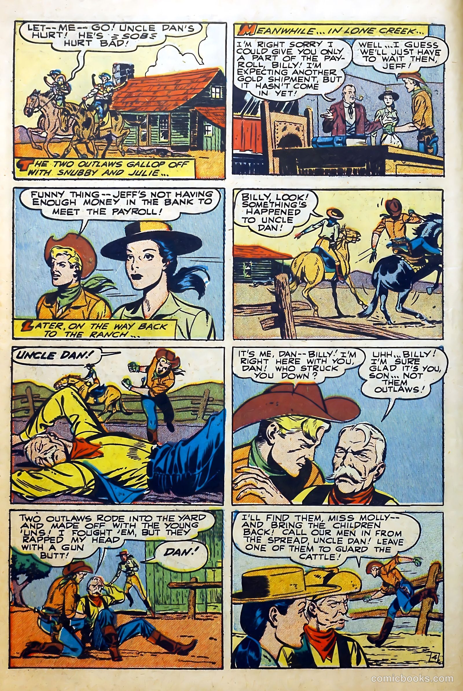 Billy West #2 (1949) — page 6 of 36