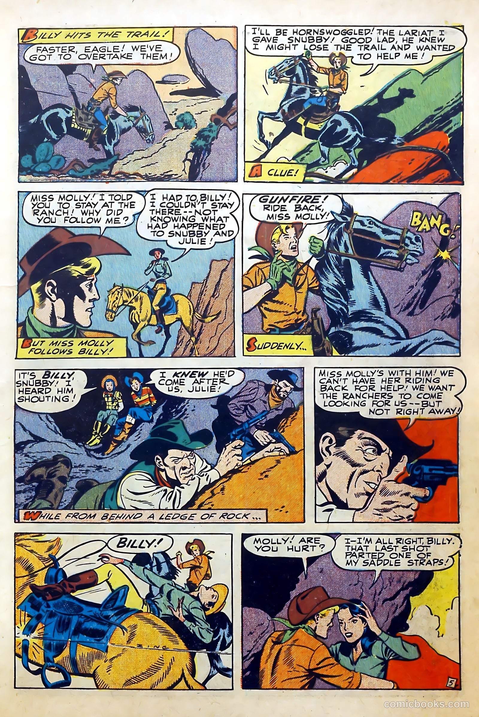 Billy West #2 (1949) — page 7 of 36