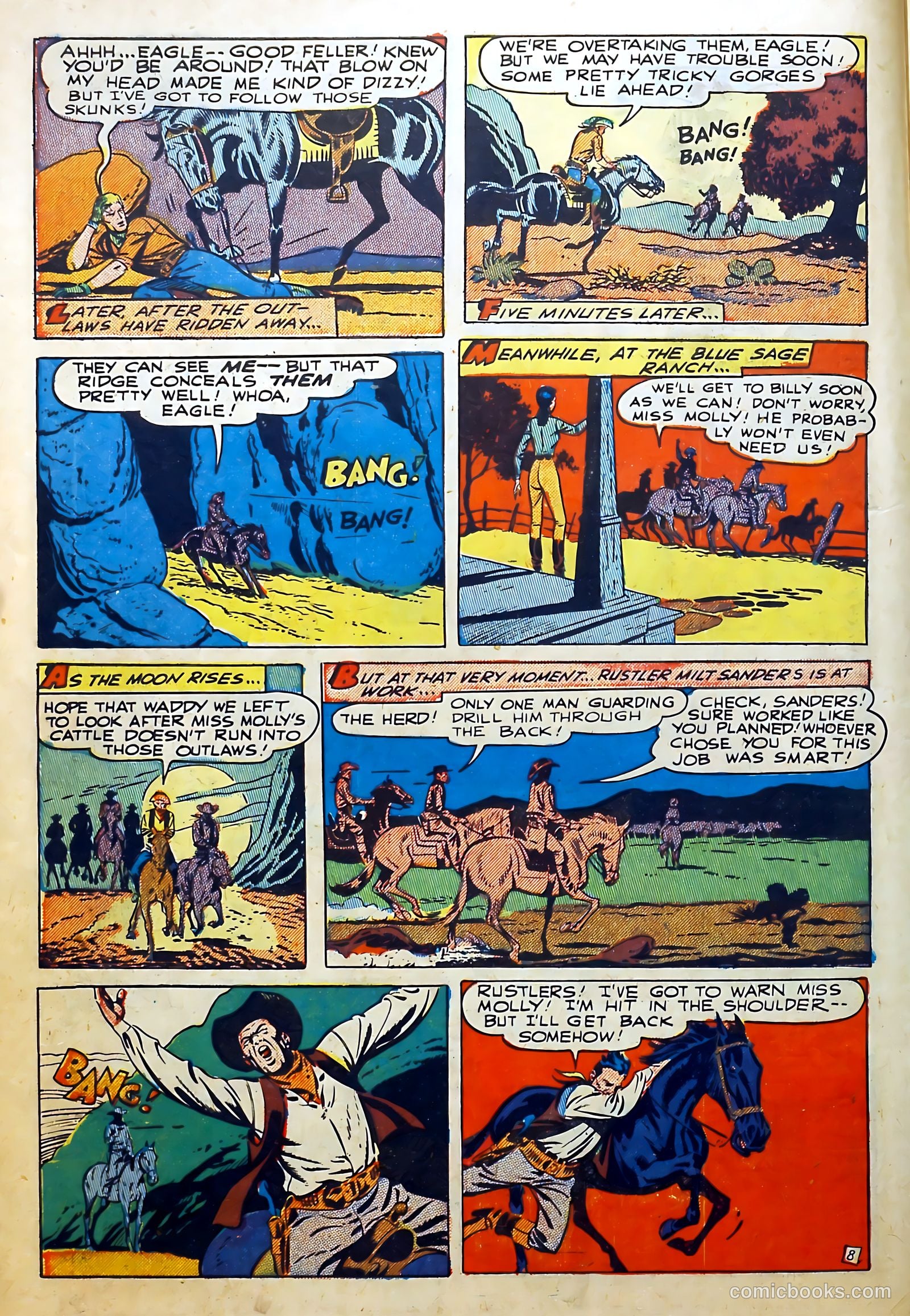 Billy West #2 (1949) — page 10 of 36
