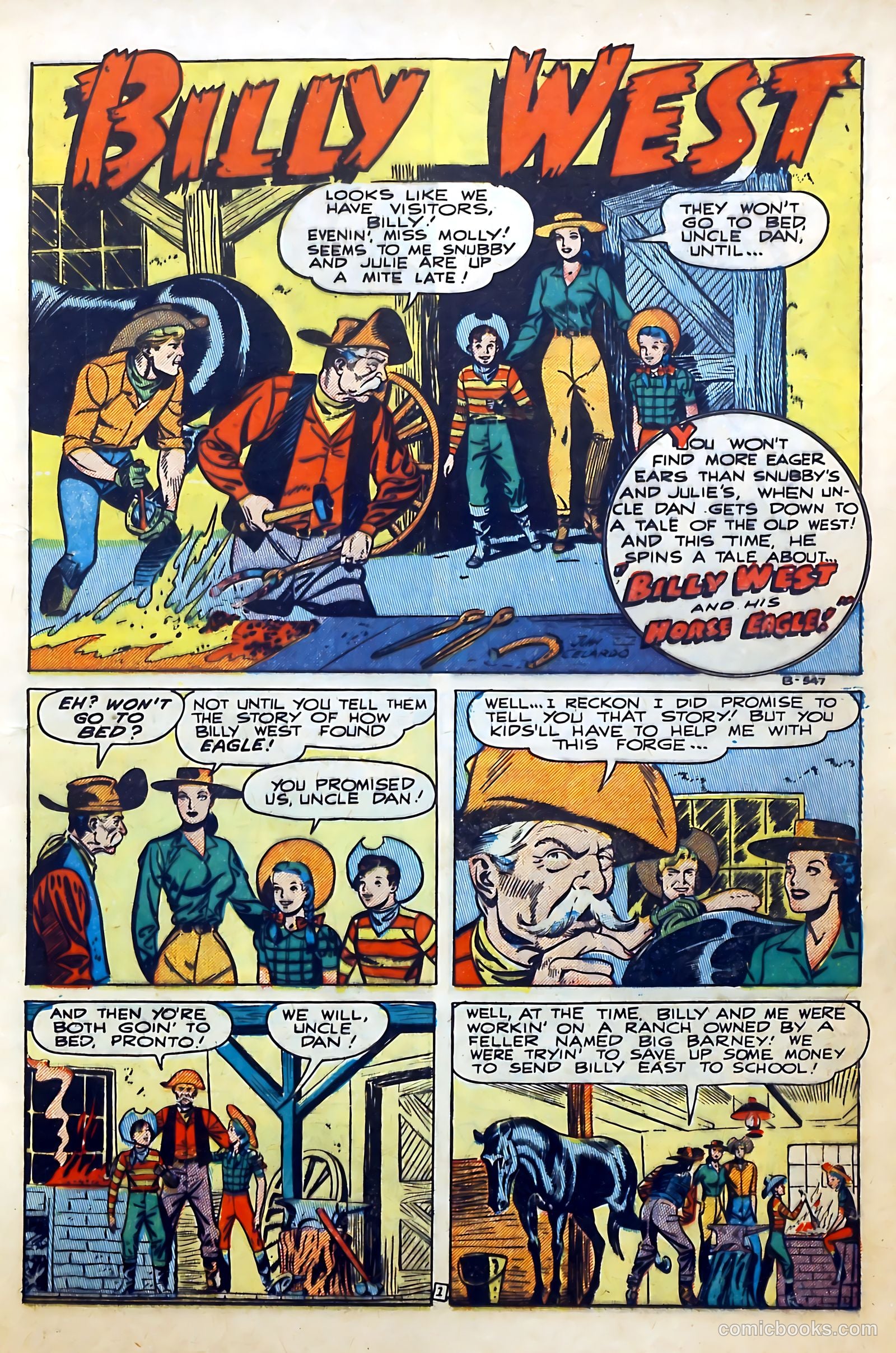 Billy West #2 (1949) — page 17 of 36