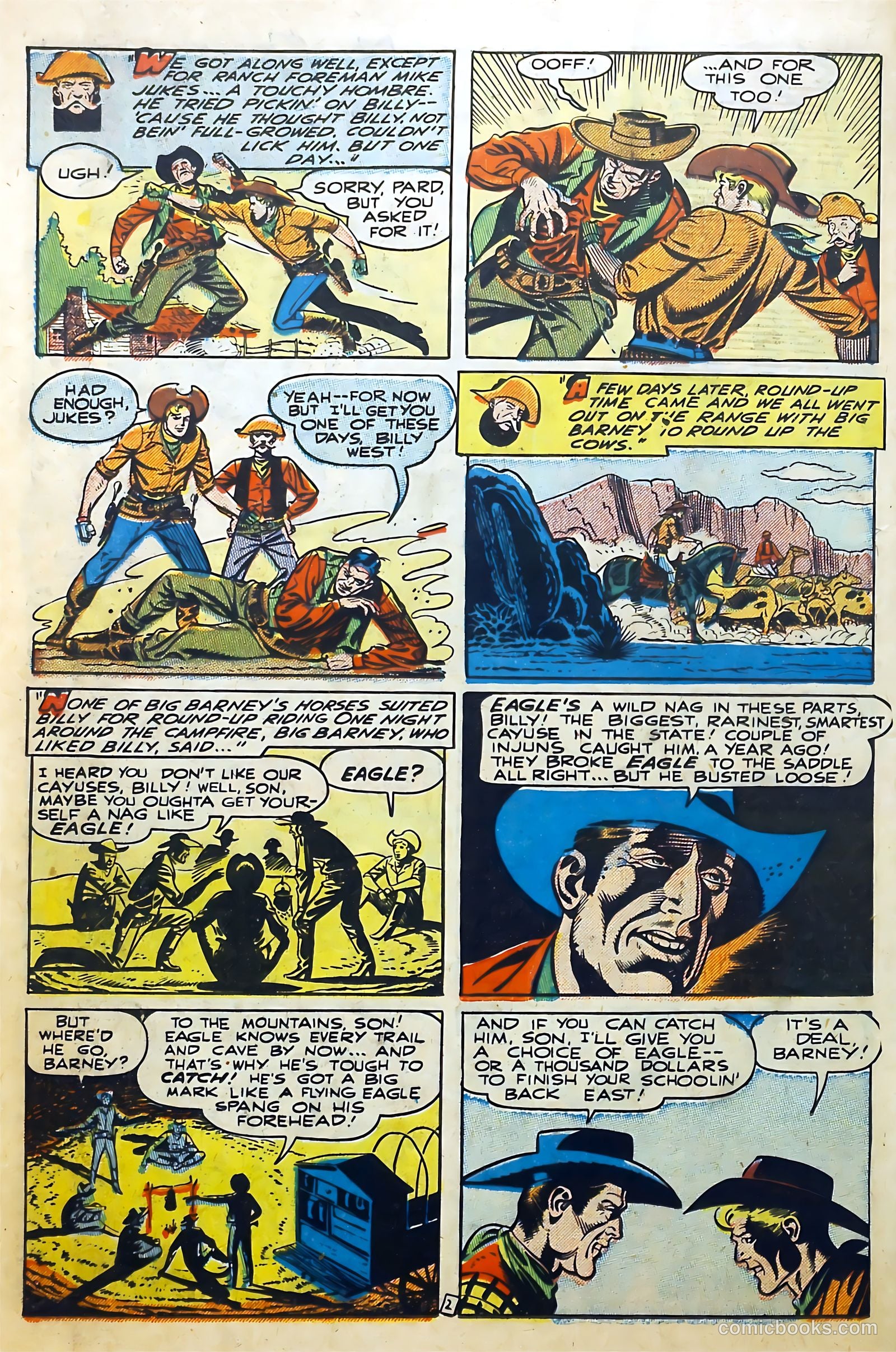 Billy West #2 (1949) — page 18 of 36