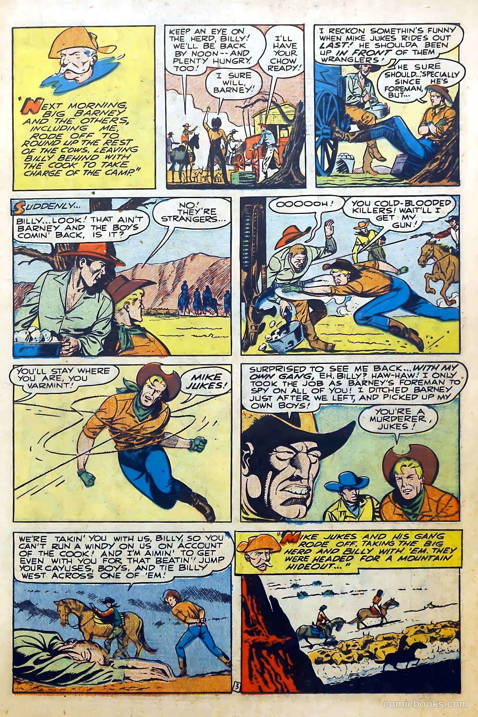 Billy West #2 (1949) — page 19 of 36