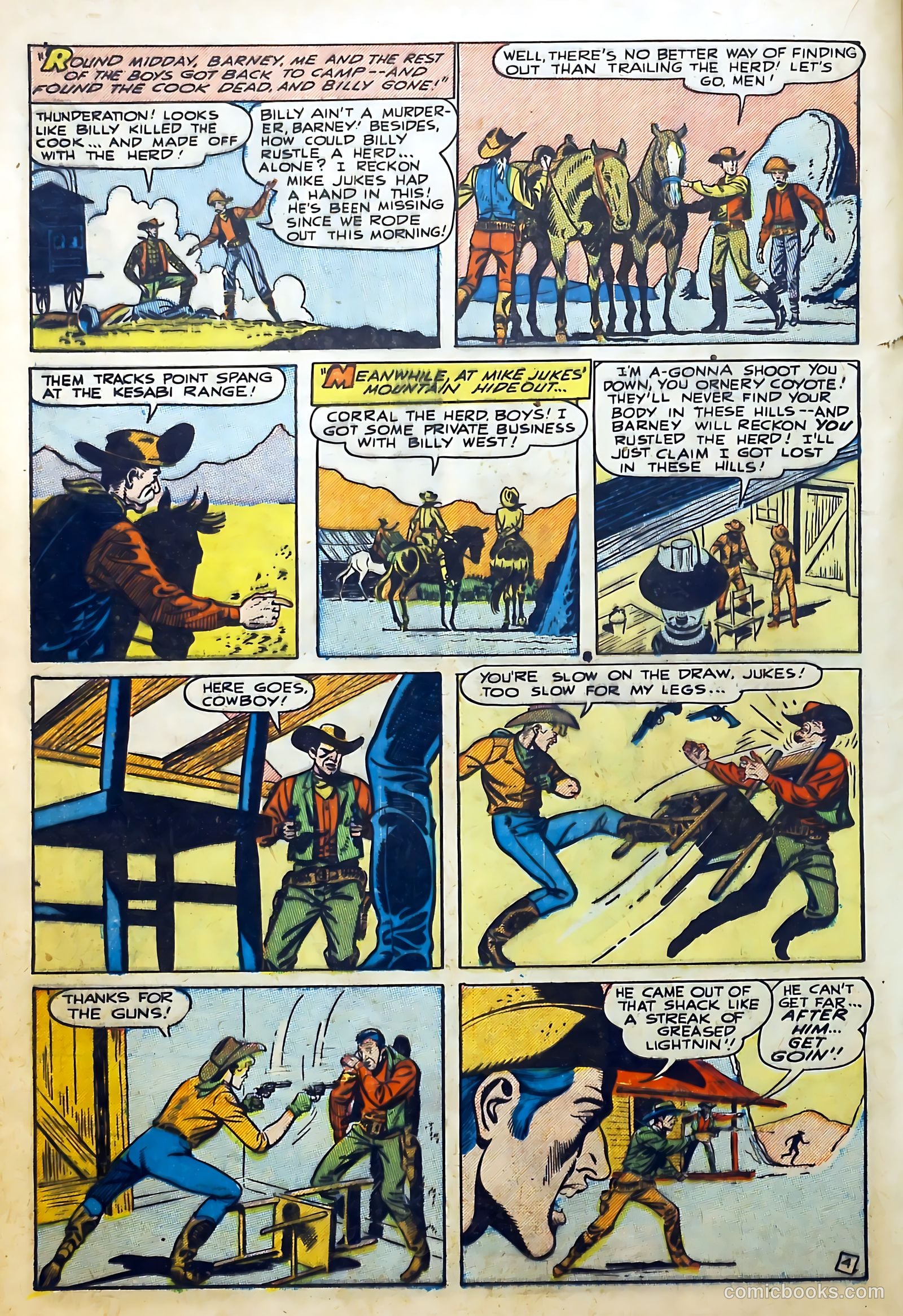 Billy West #2 (1949) — page 20 of 36