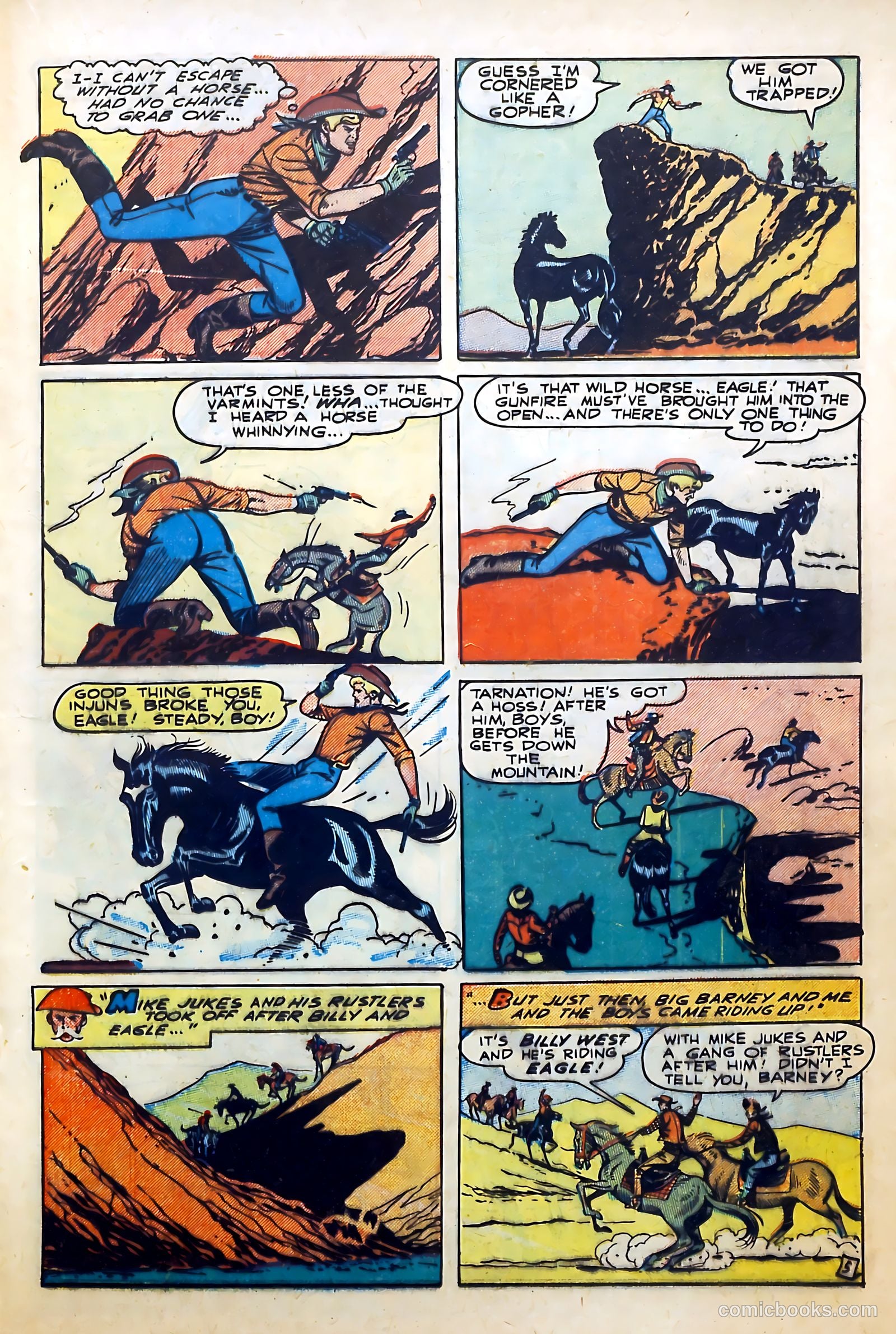 Billy West #2 (1949) — page 21 of 36