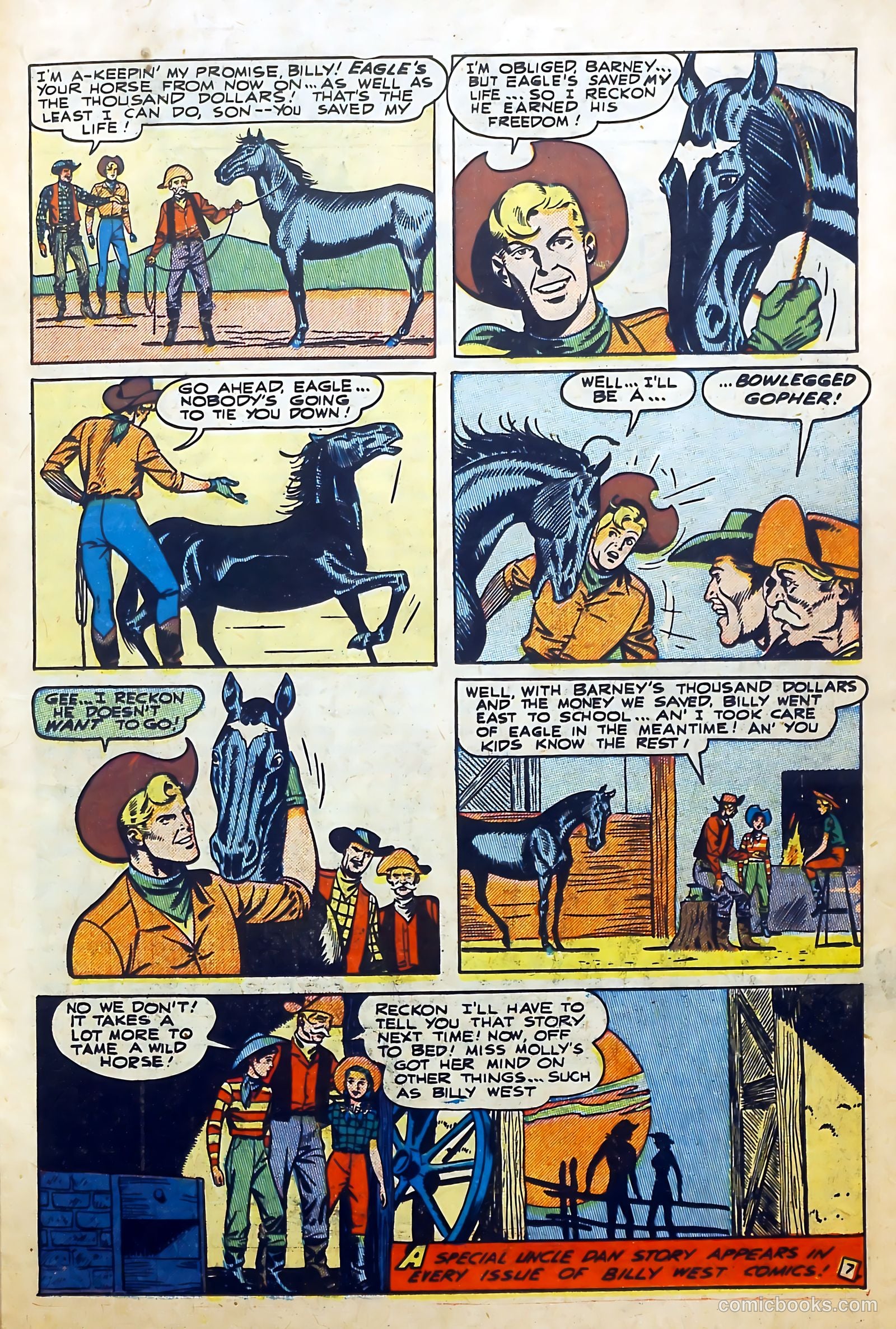 Billy West #2 (1949) — page 23 of 36