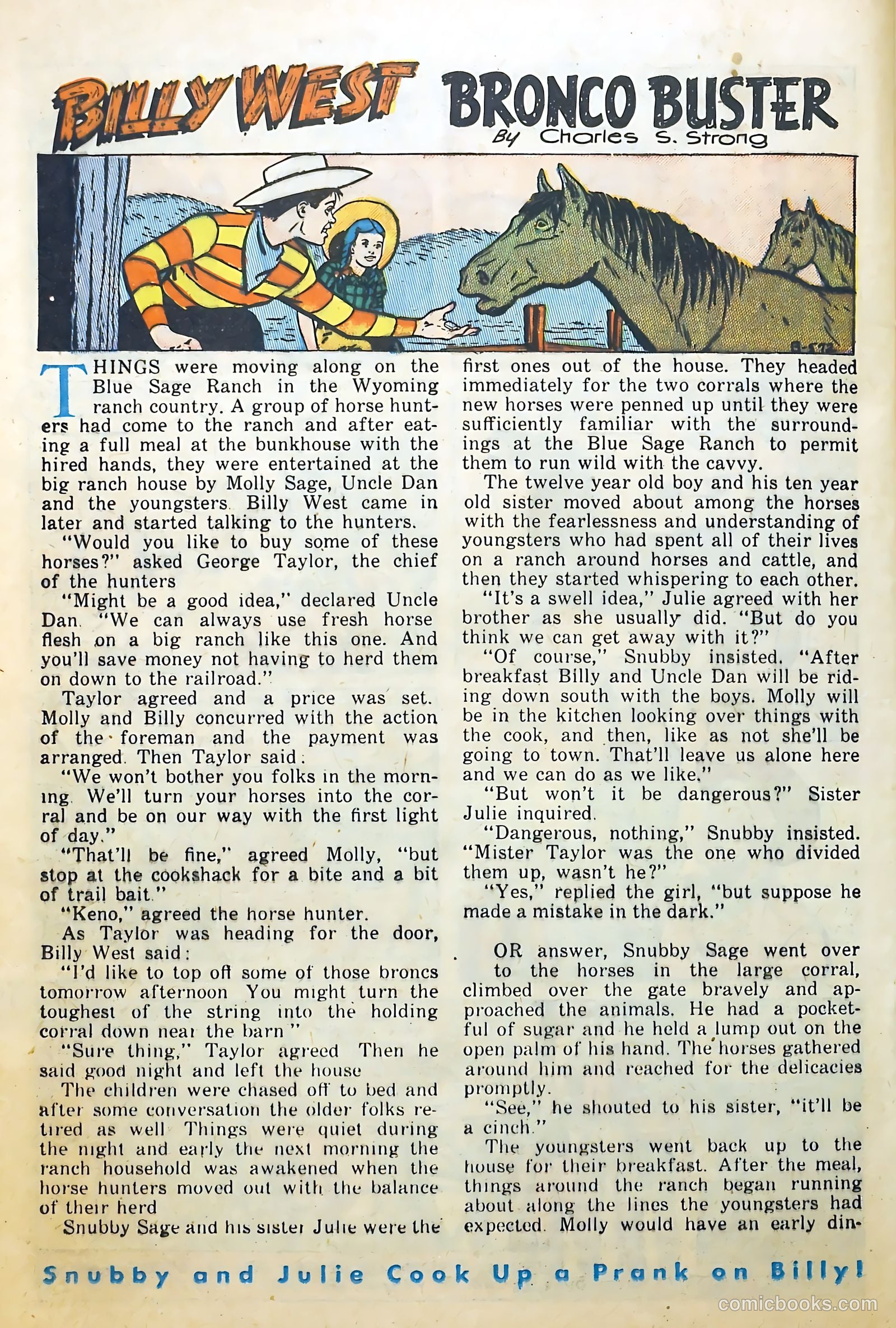 Billy West #2 (1949) — page 24 of 36