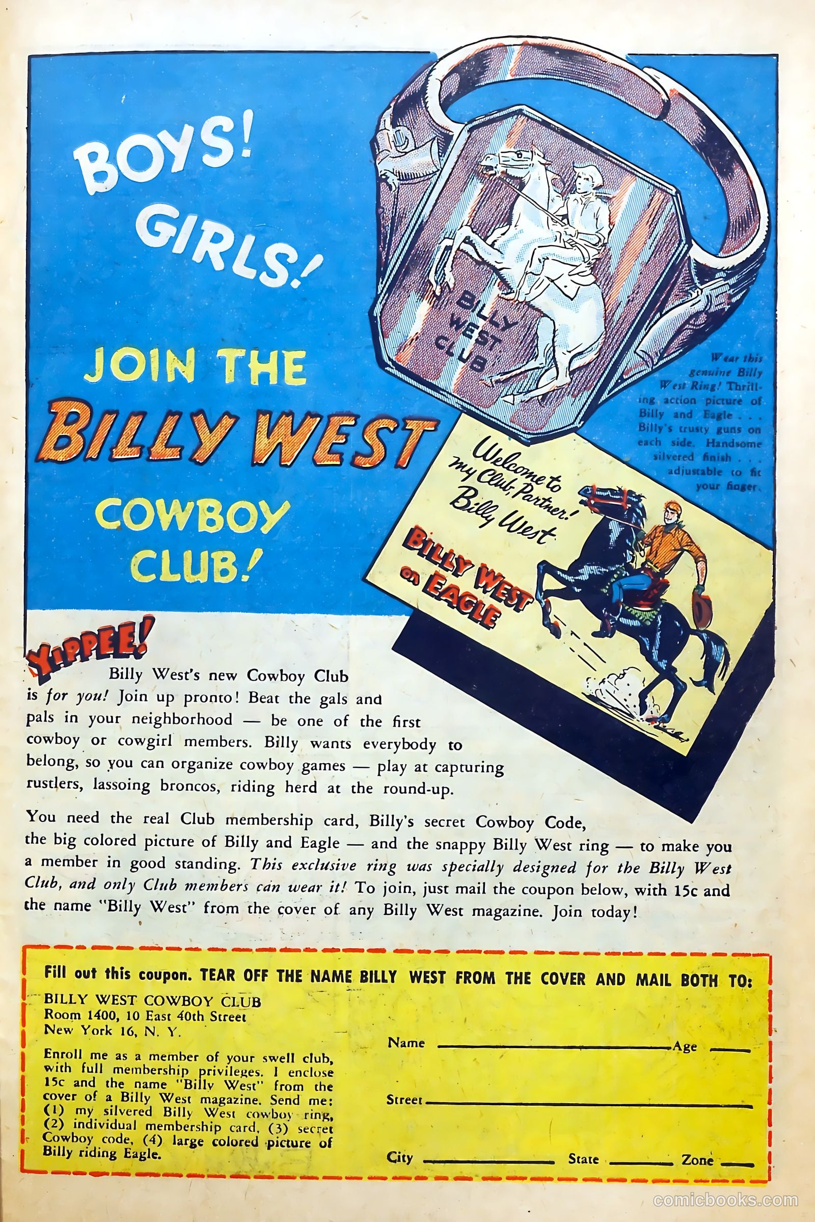 Billy West #2 (1949) — page 27 of 36