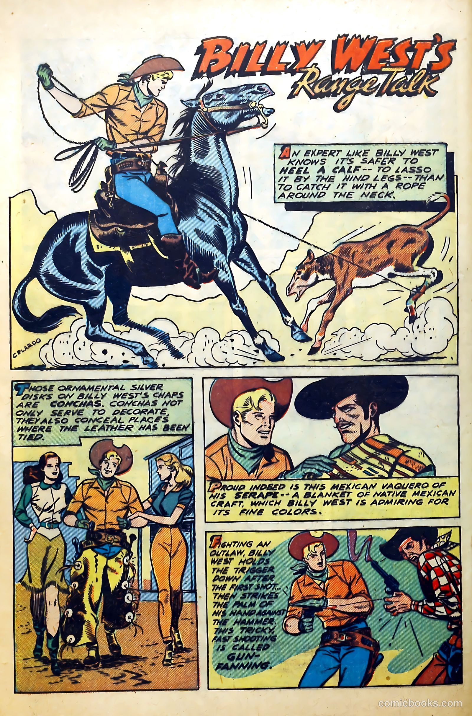 Billy West #2 (1949) — page 32 of 36