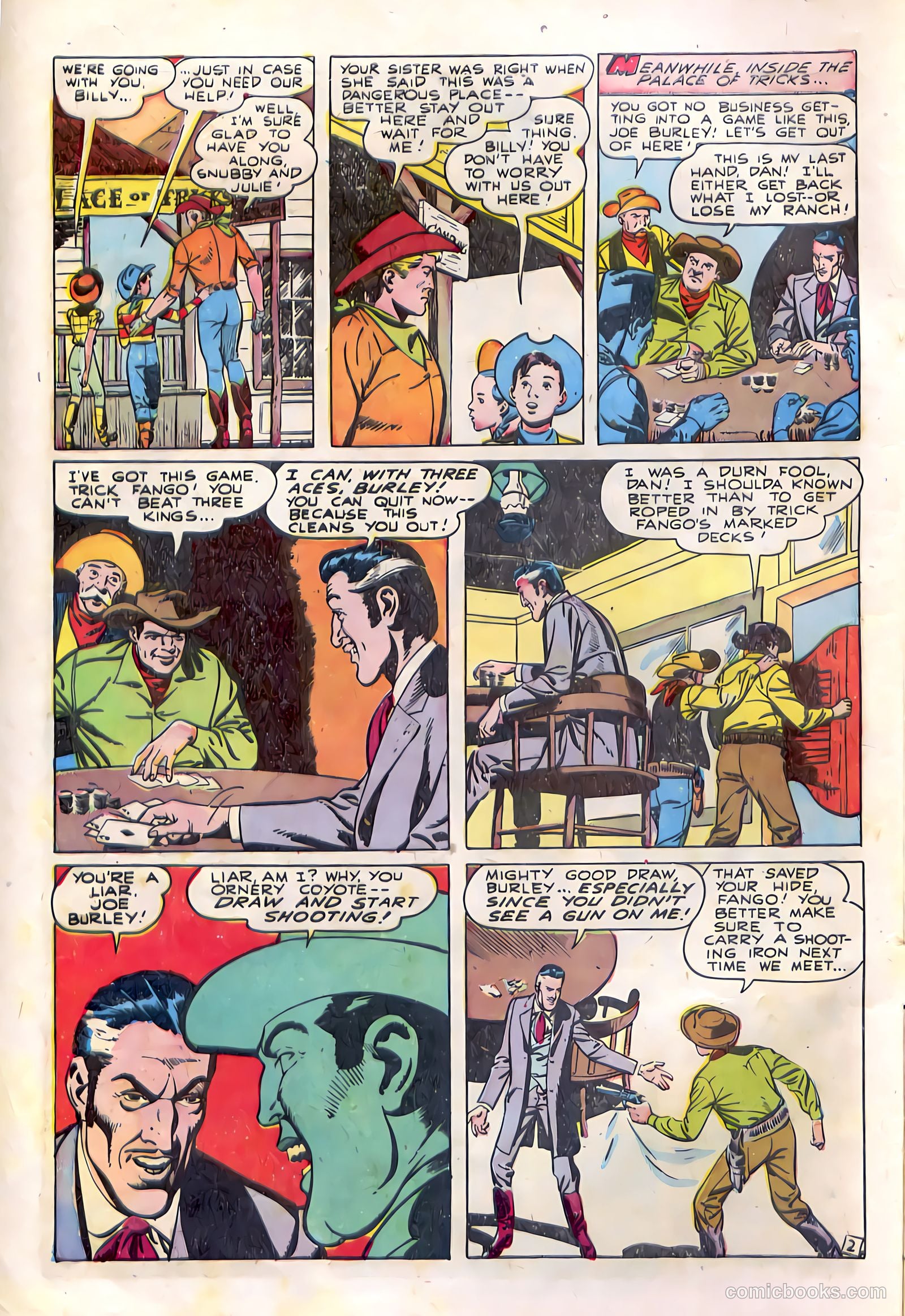 Billy West #3 (1949) — page 4 of 36