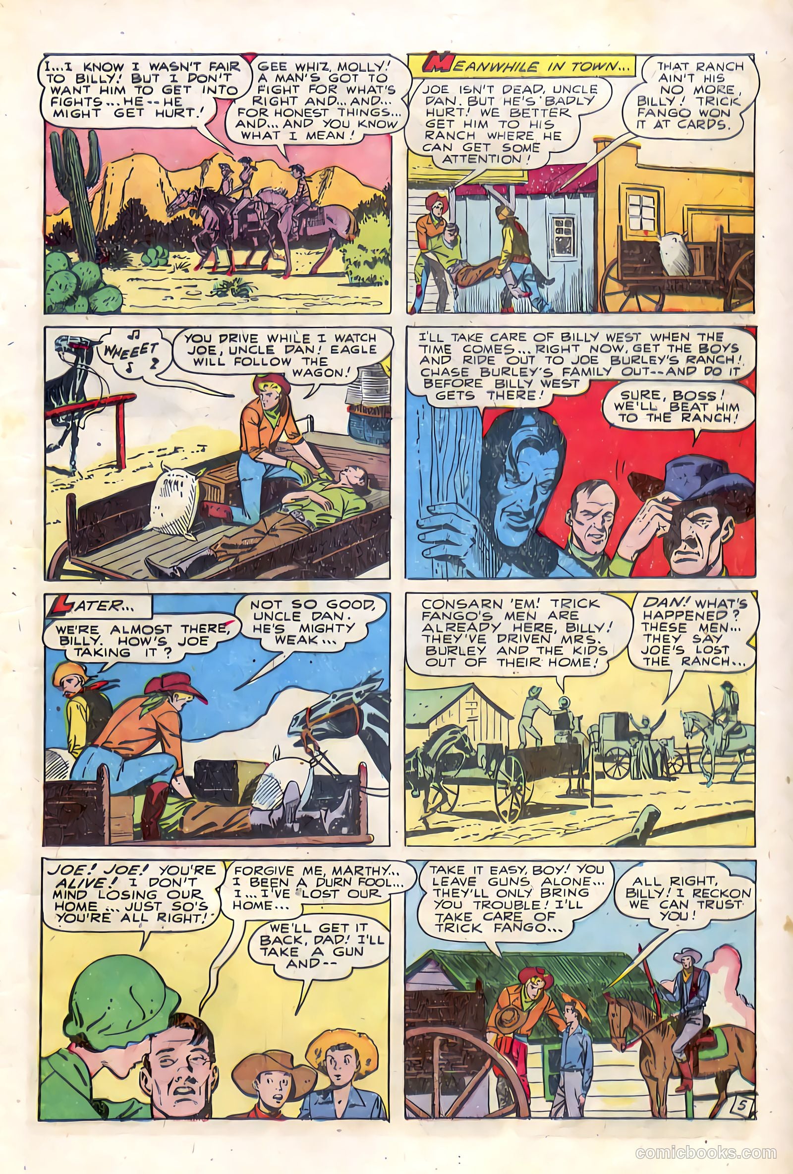 Billy West #3 (1949) — page 7 of 36