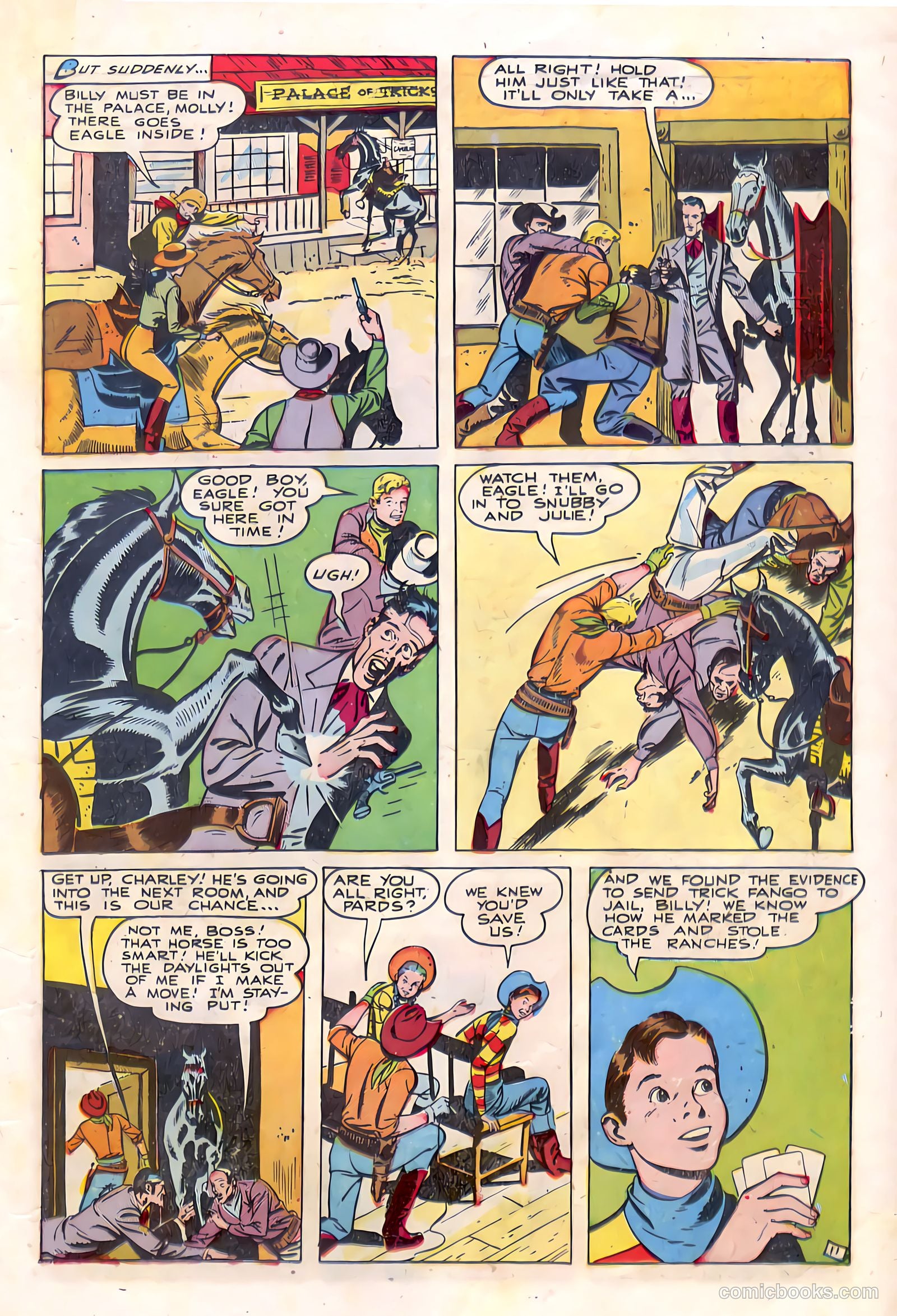 Billy West #3 (1949) — page 13 of 36