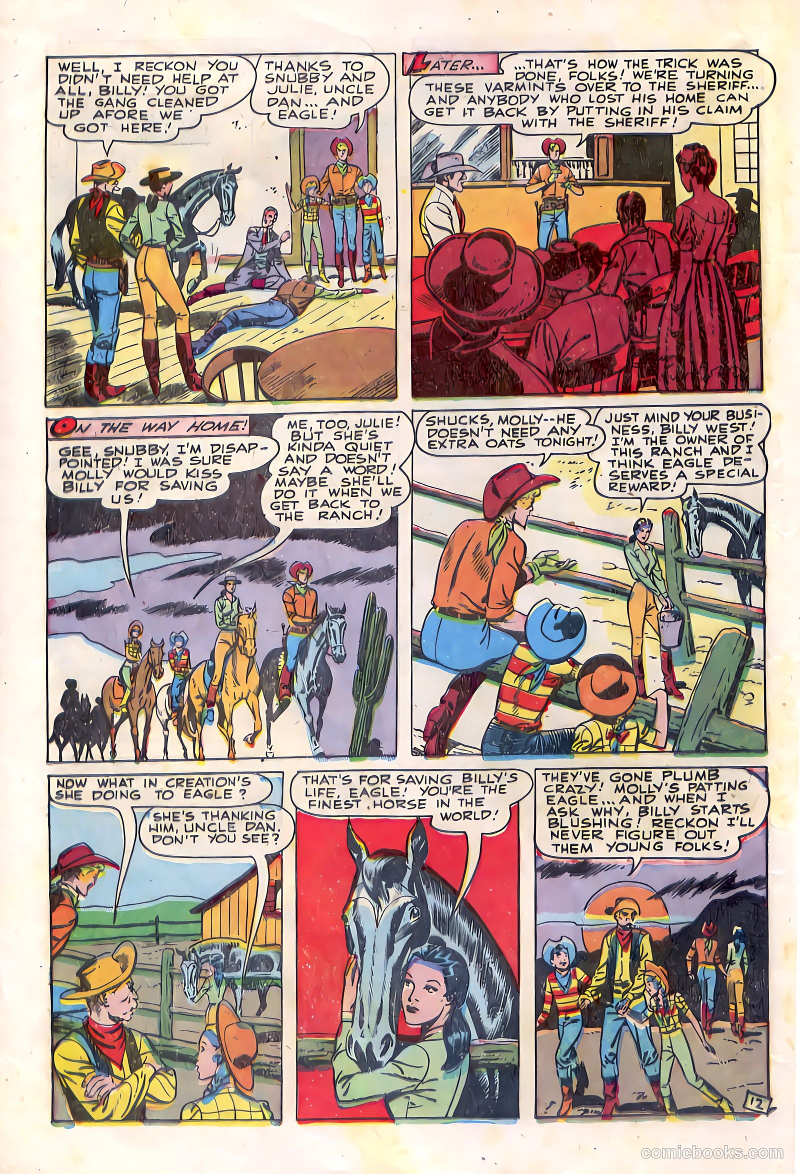 Billy West #3 (1949) — page 14 of 36
