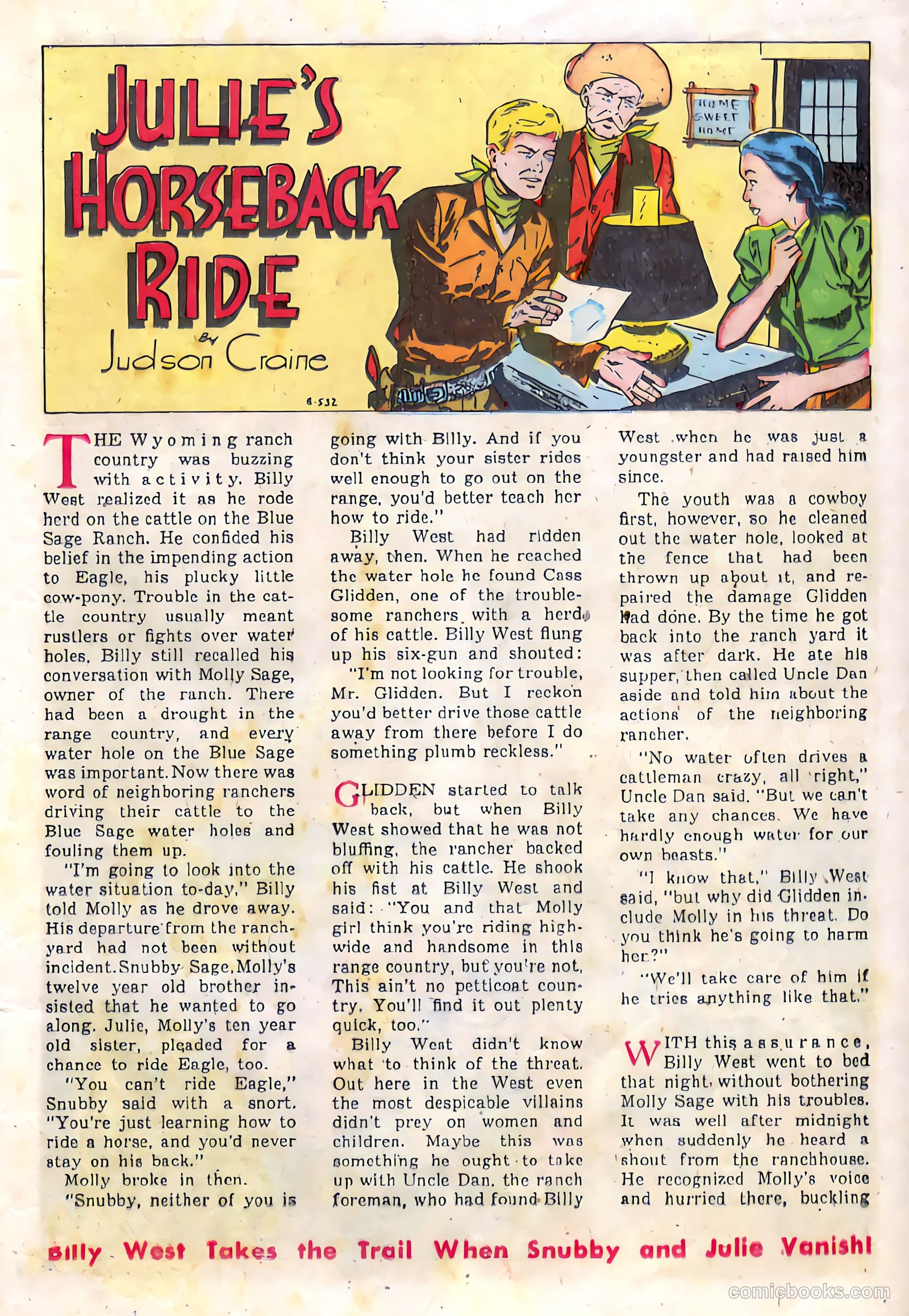 Billy West #3 (1949) — page 15 of 36