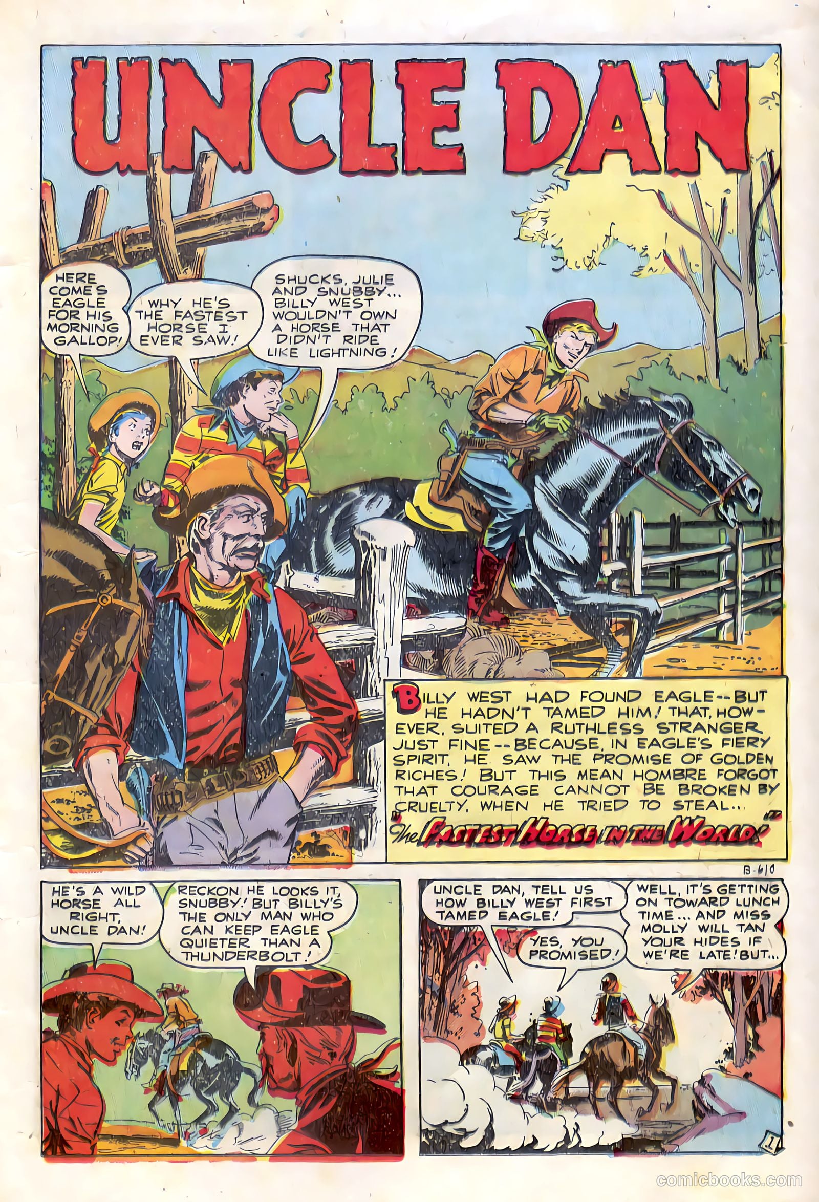 Billy West #3 (1949) — page 17 of 36