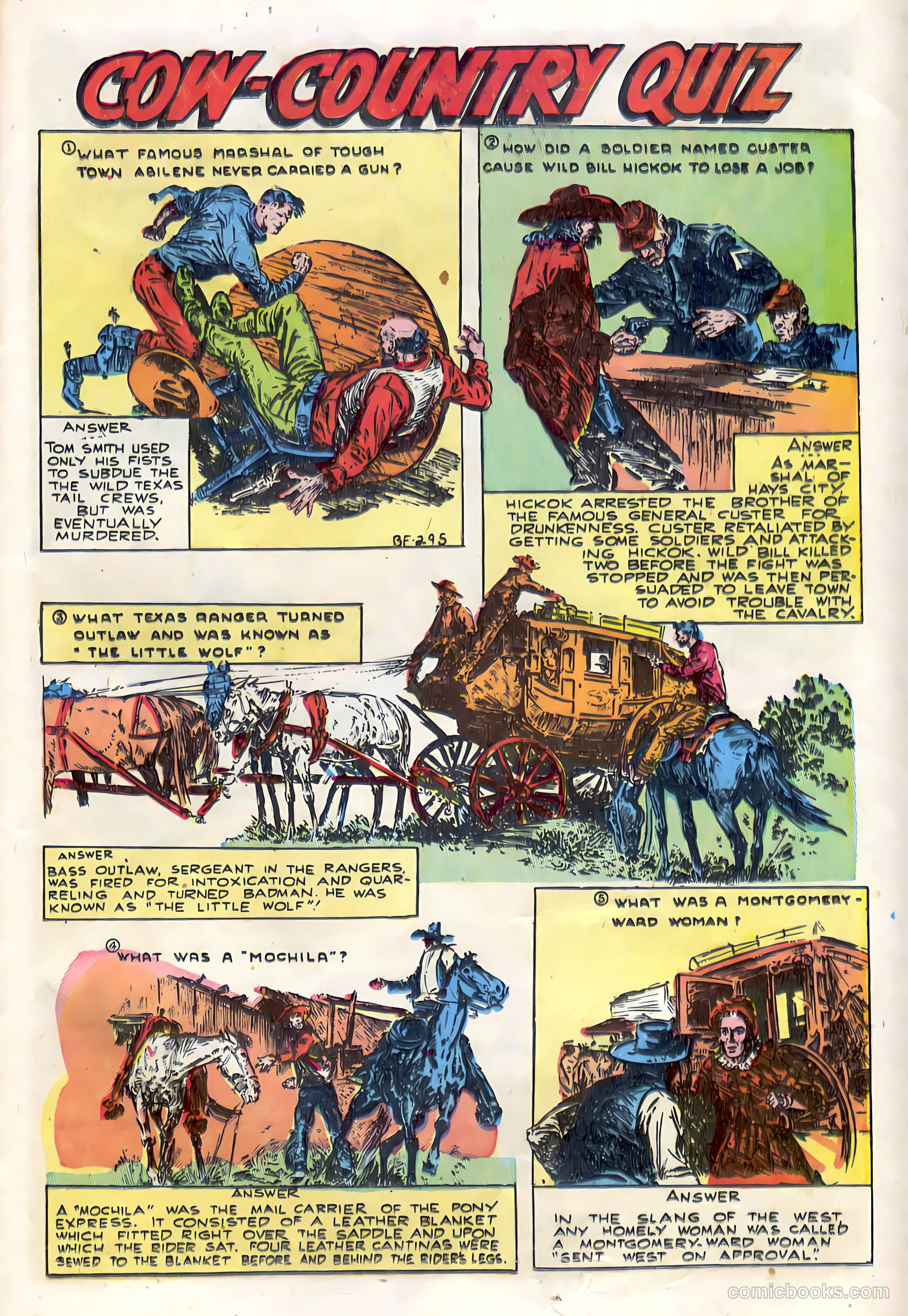 Billy West #3 (1949) — page 25 of 36