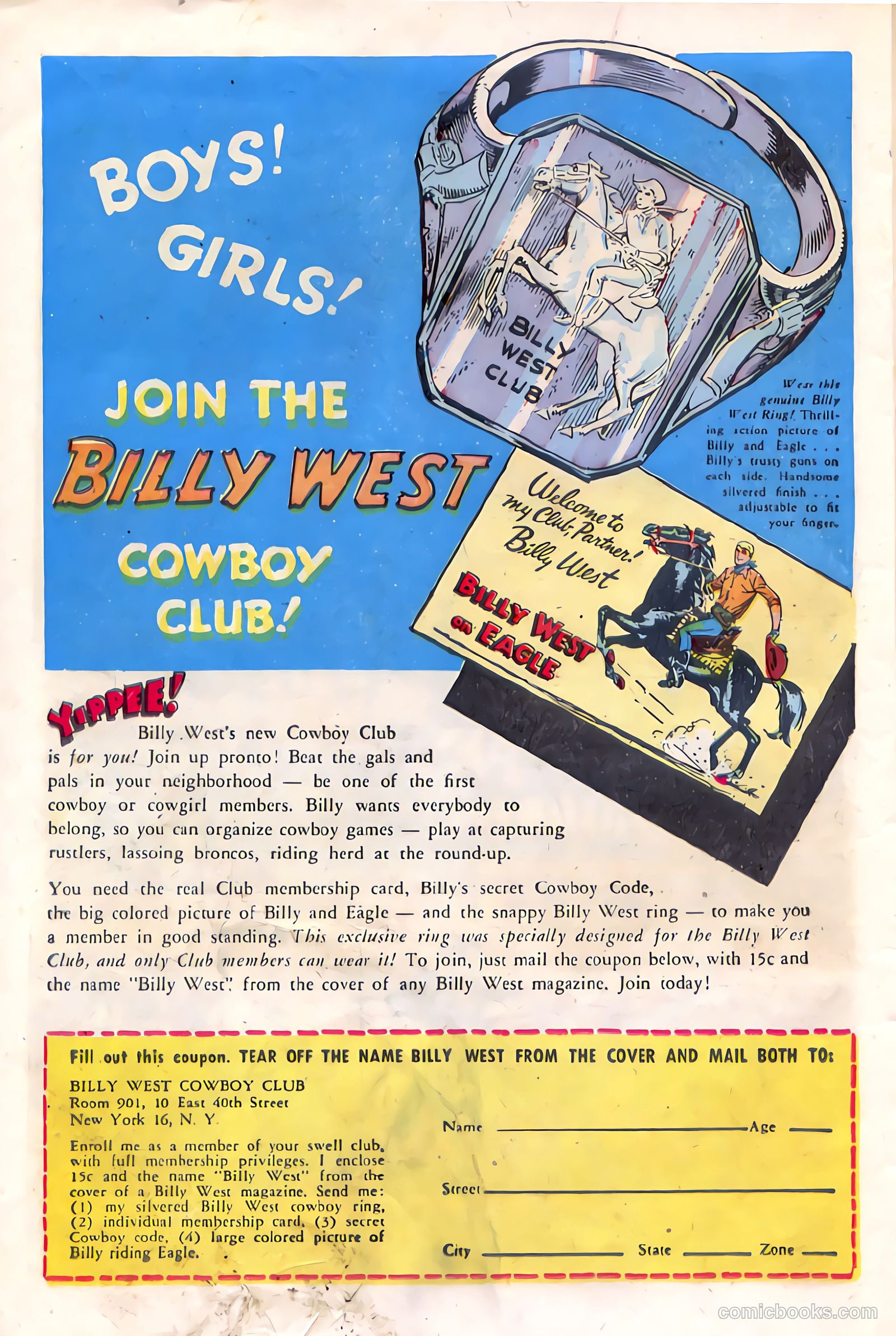 Billy West #3 (1949) — page 26 of 36