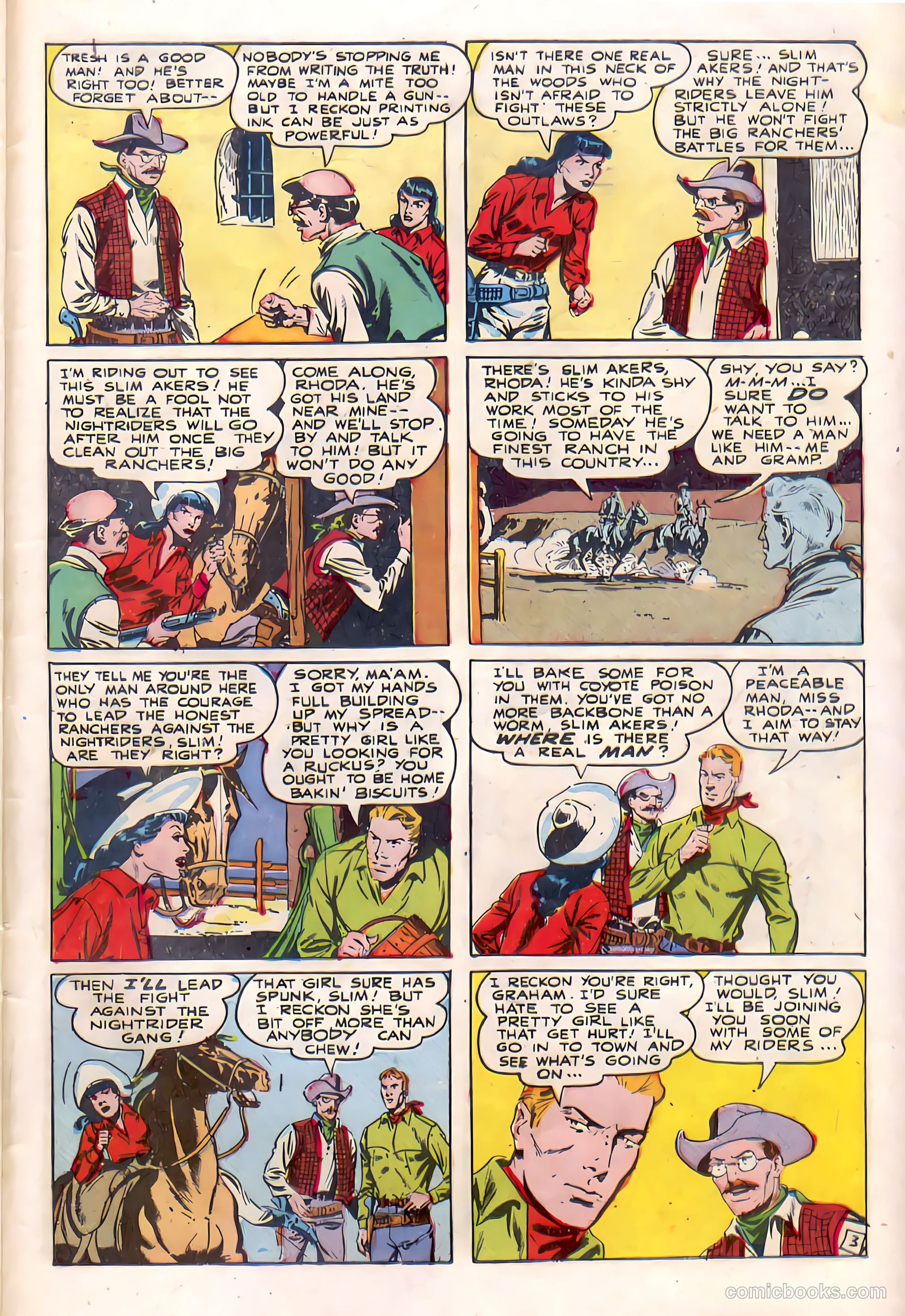 Billy West #3 (1949) — page 29 of 36