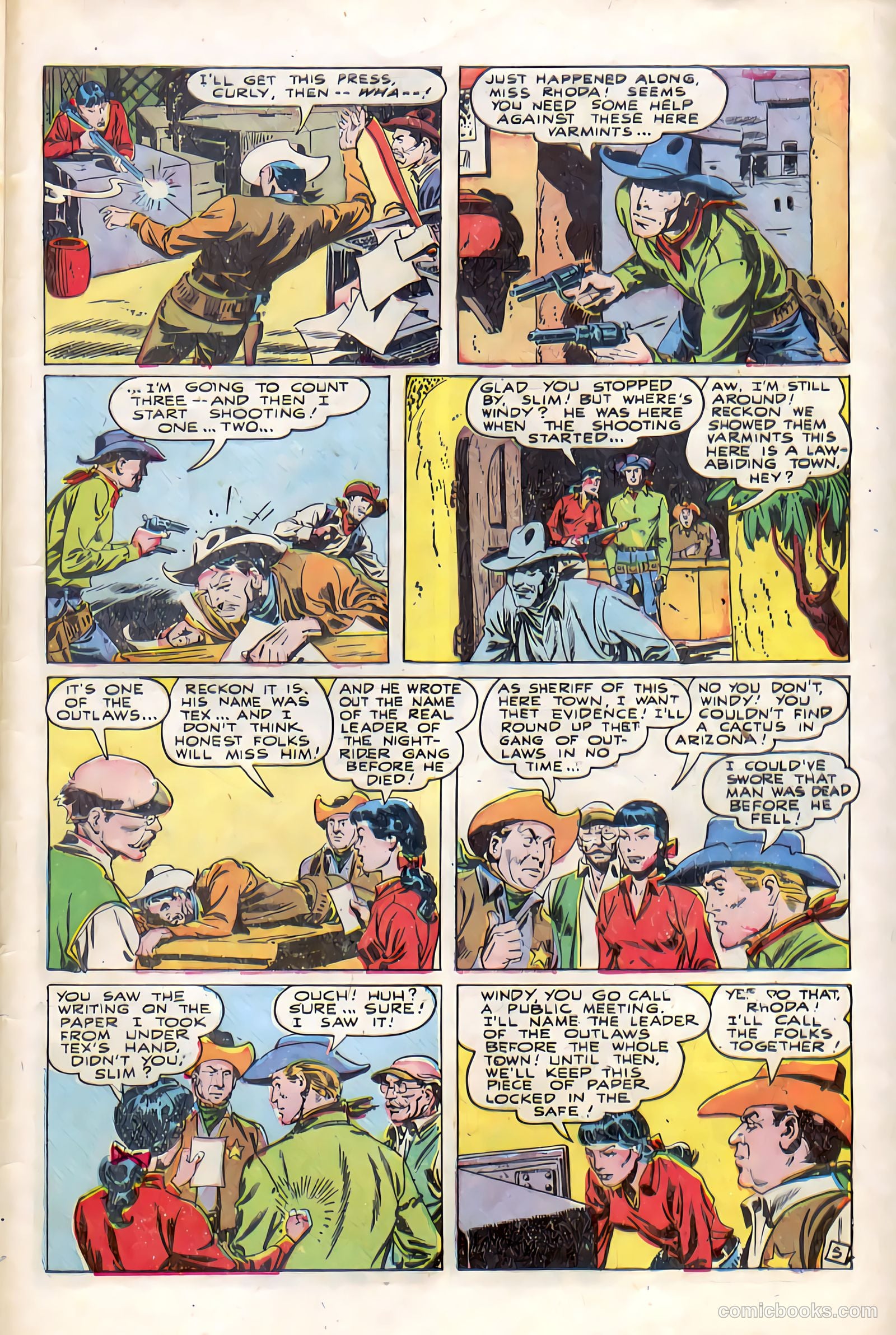 Billy West #3 (1949) — page 31 of 36
