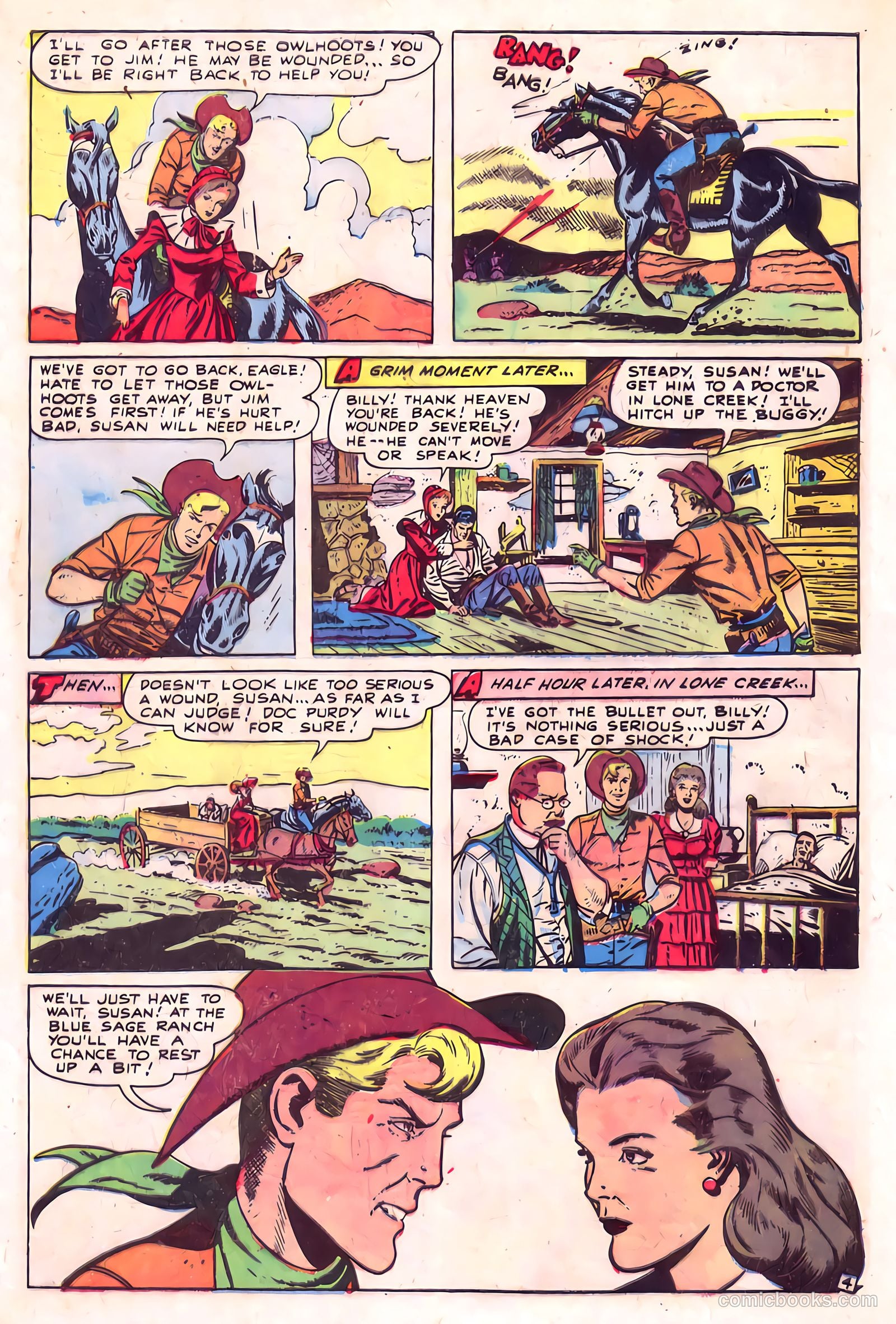 Billy West #4 (1949) — page 6 of 36