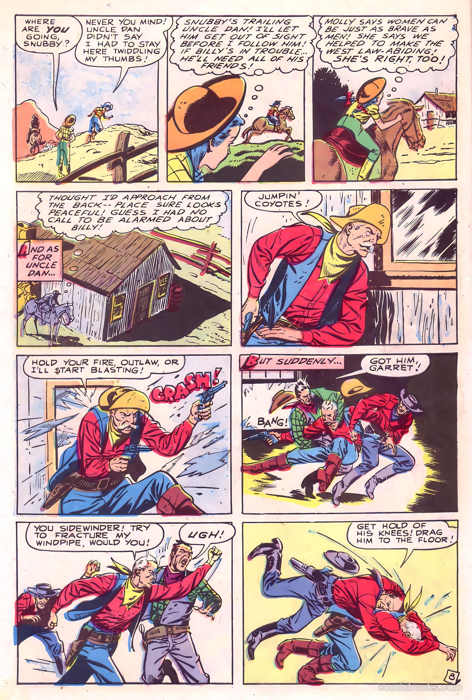 Billy West #4 (1949) — page 10 of 36