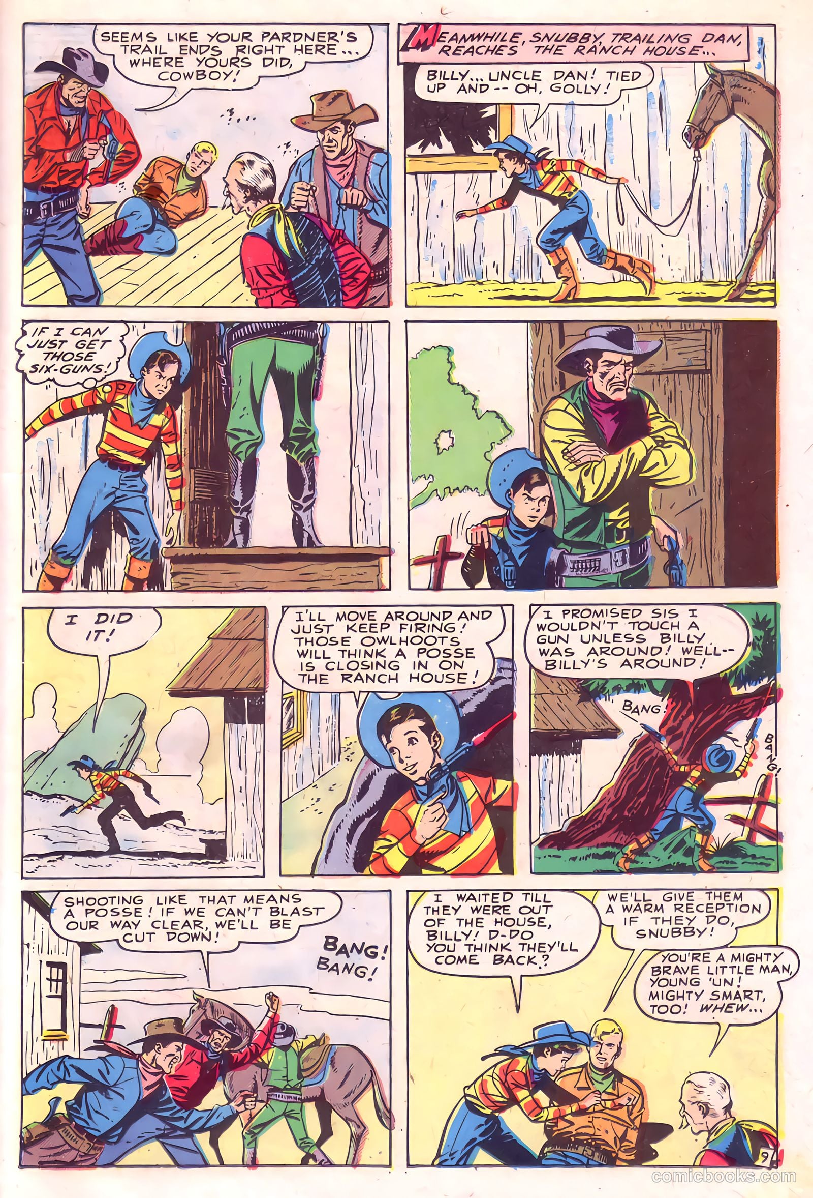 Billy West #4 (1949) — page 11 of 36