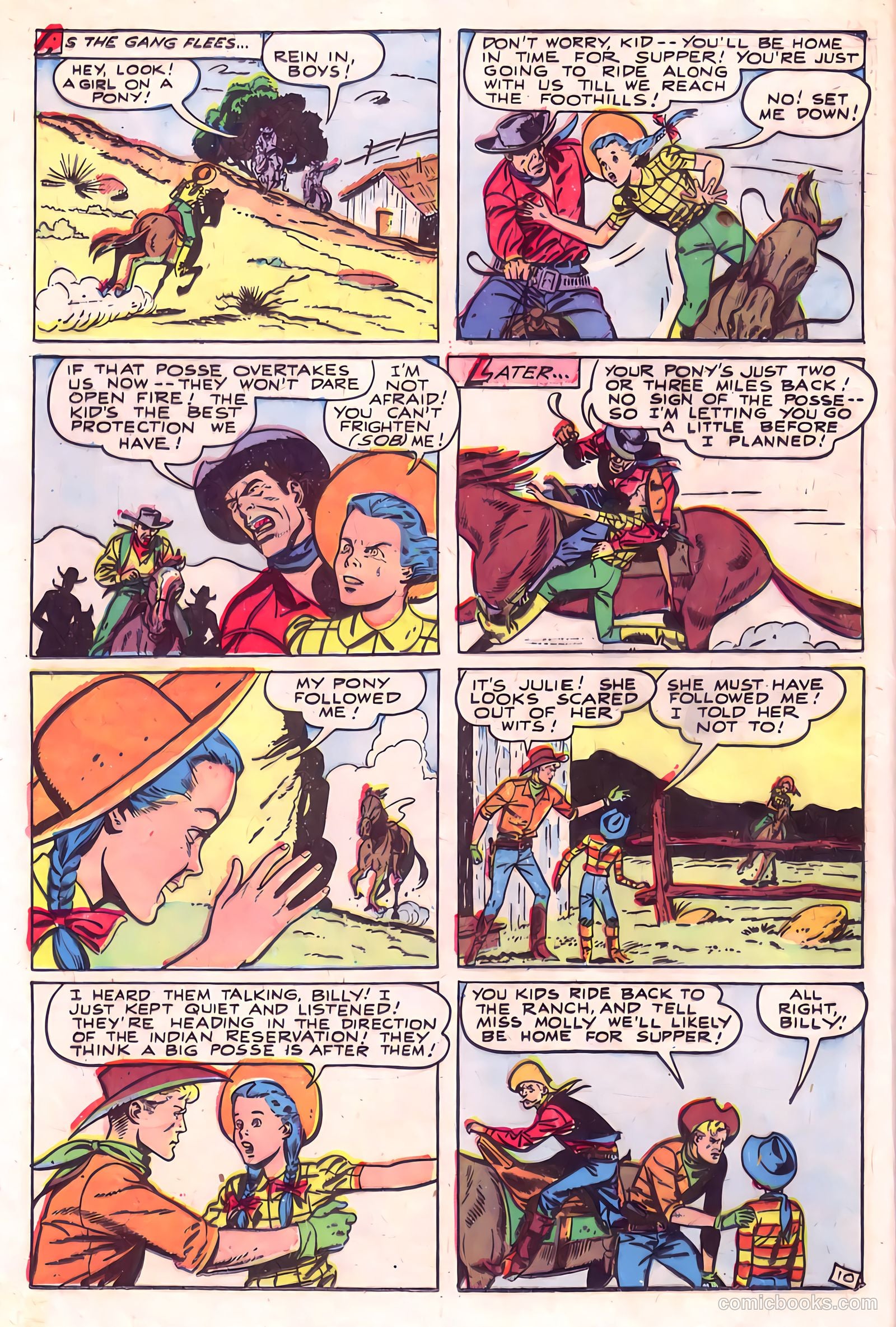 Billy West #4 (1949) — page 12 of 36