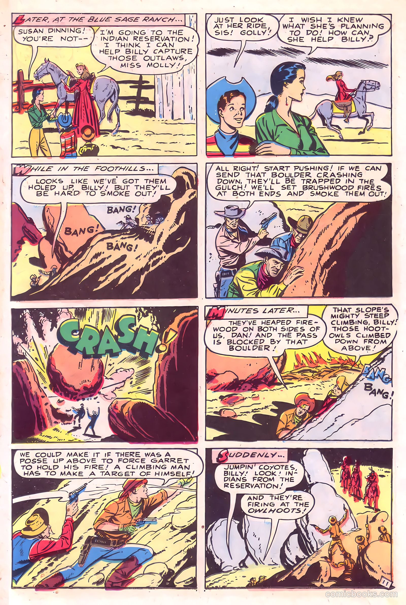 Billy West #4 (1949) — page 13 of 36