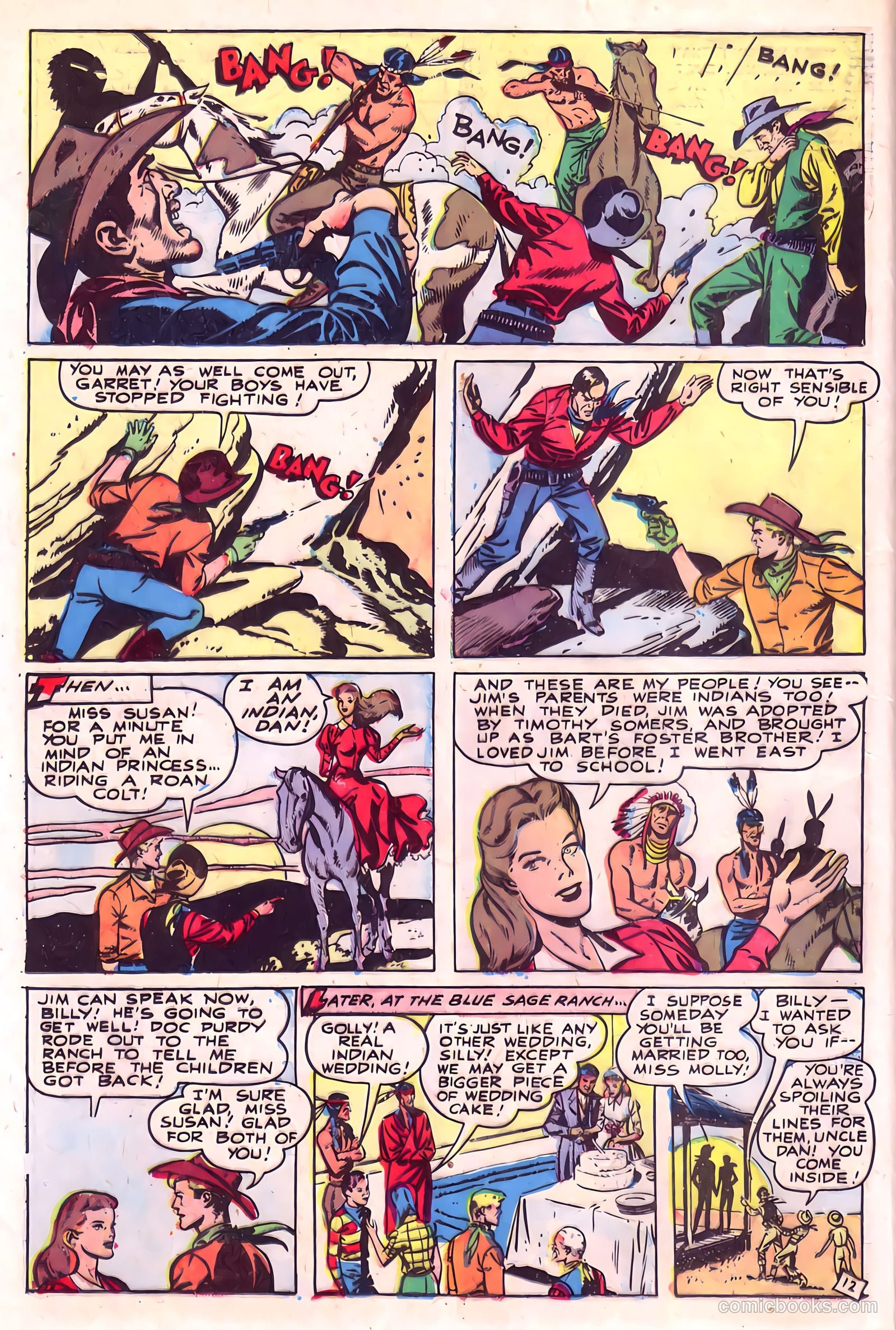 Billy West #4 (1949) — page 14 of 36