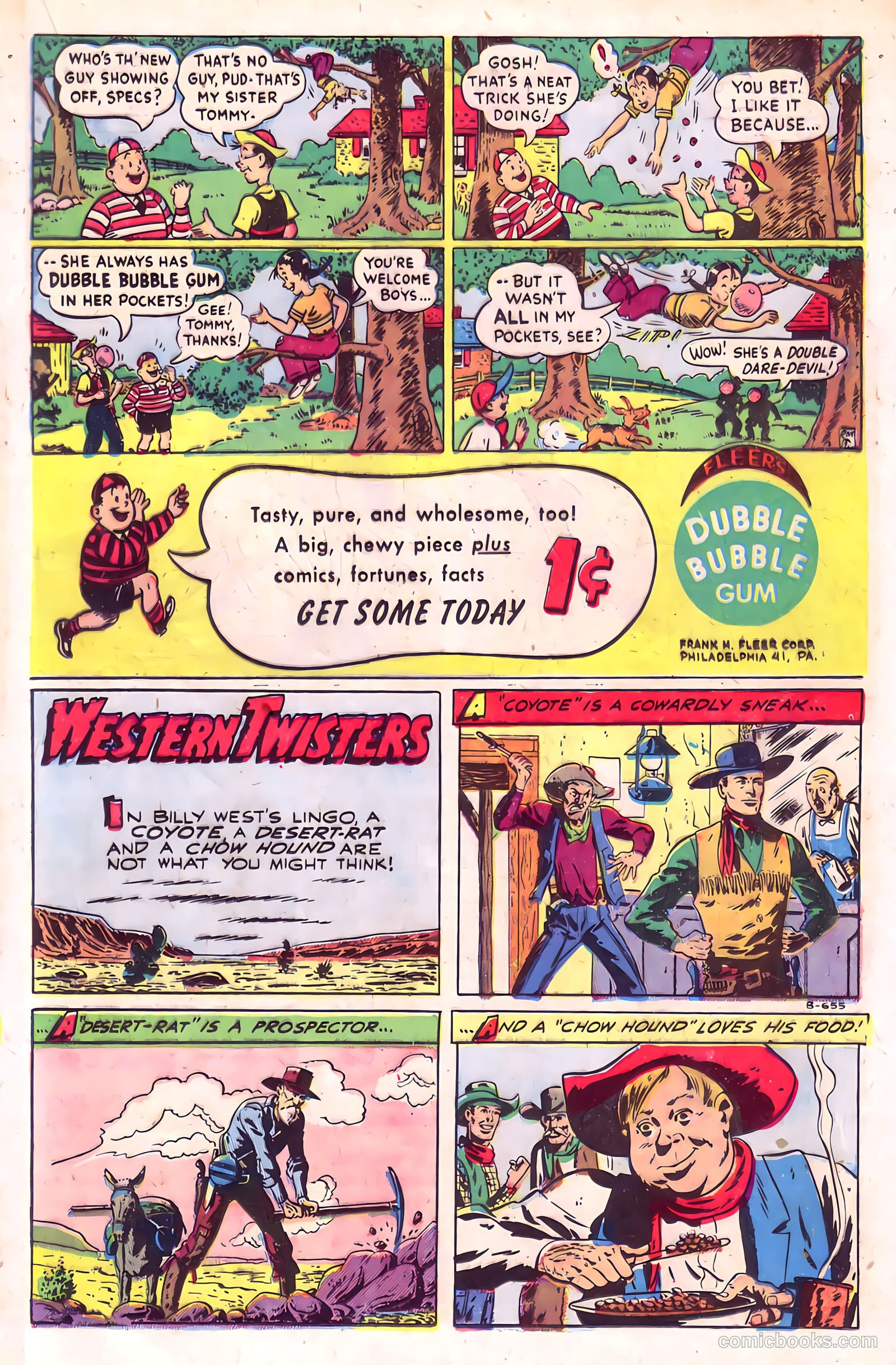 Billy West #4 (1949) — page 15 of 36