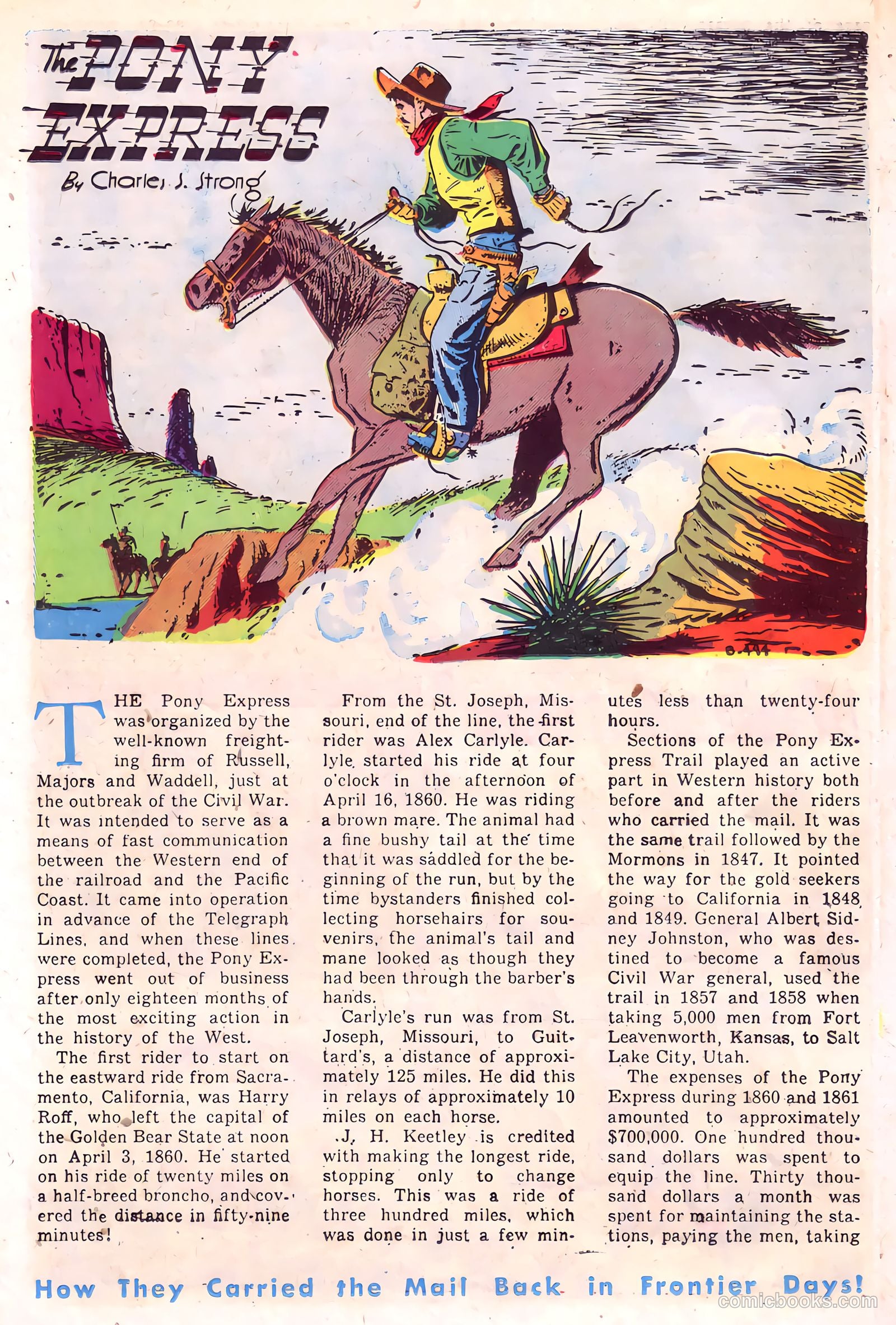 Billy West #4 (1949) — page 16 of 36