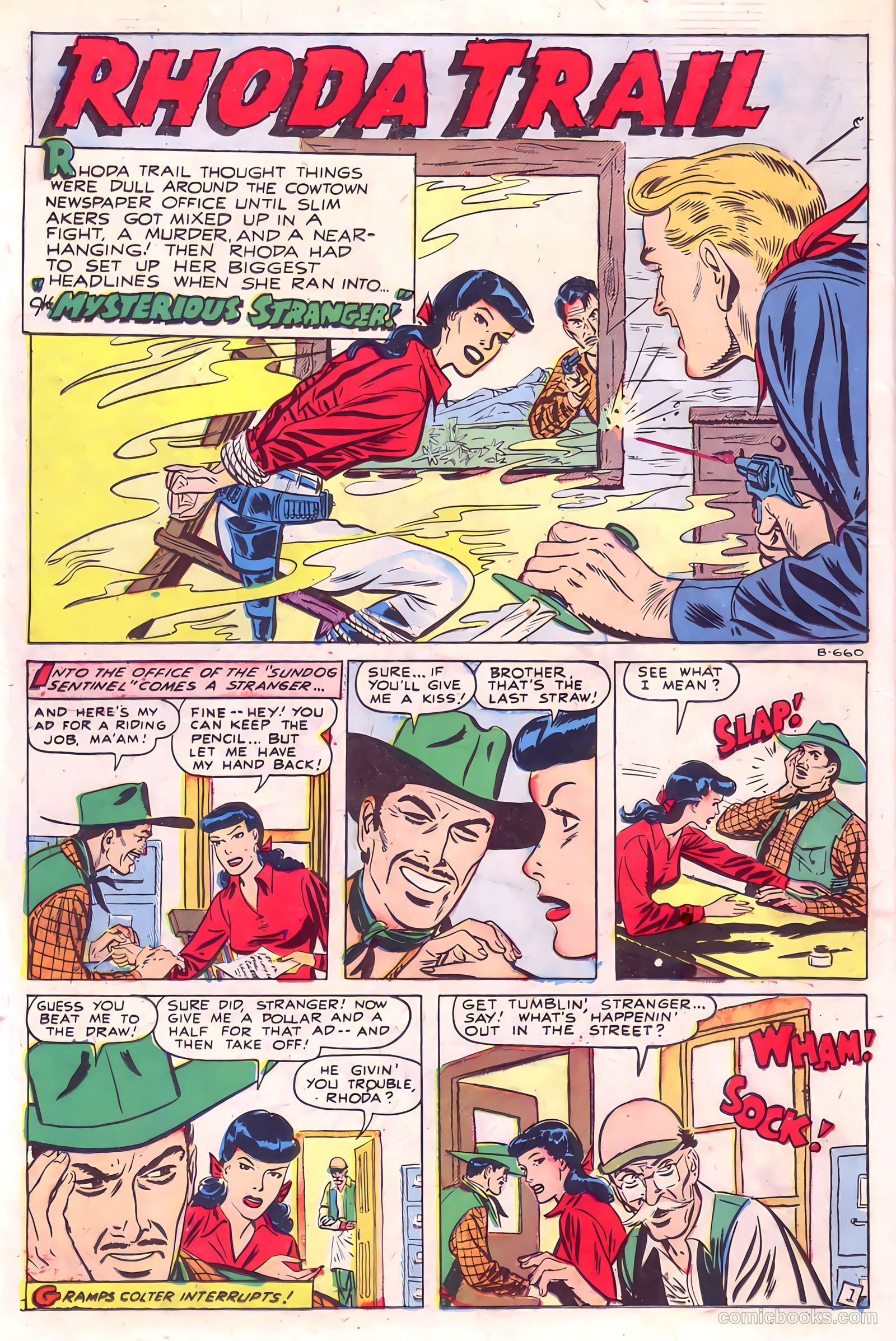 Billy West #4 (1949) — page 18 of 36
