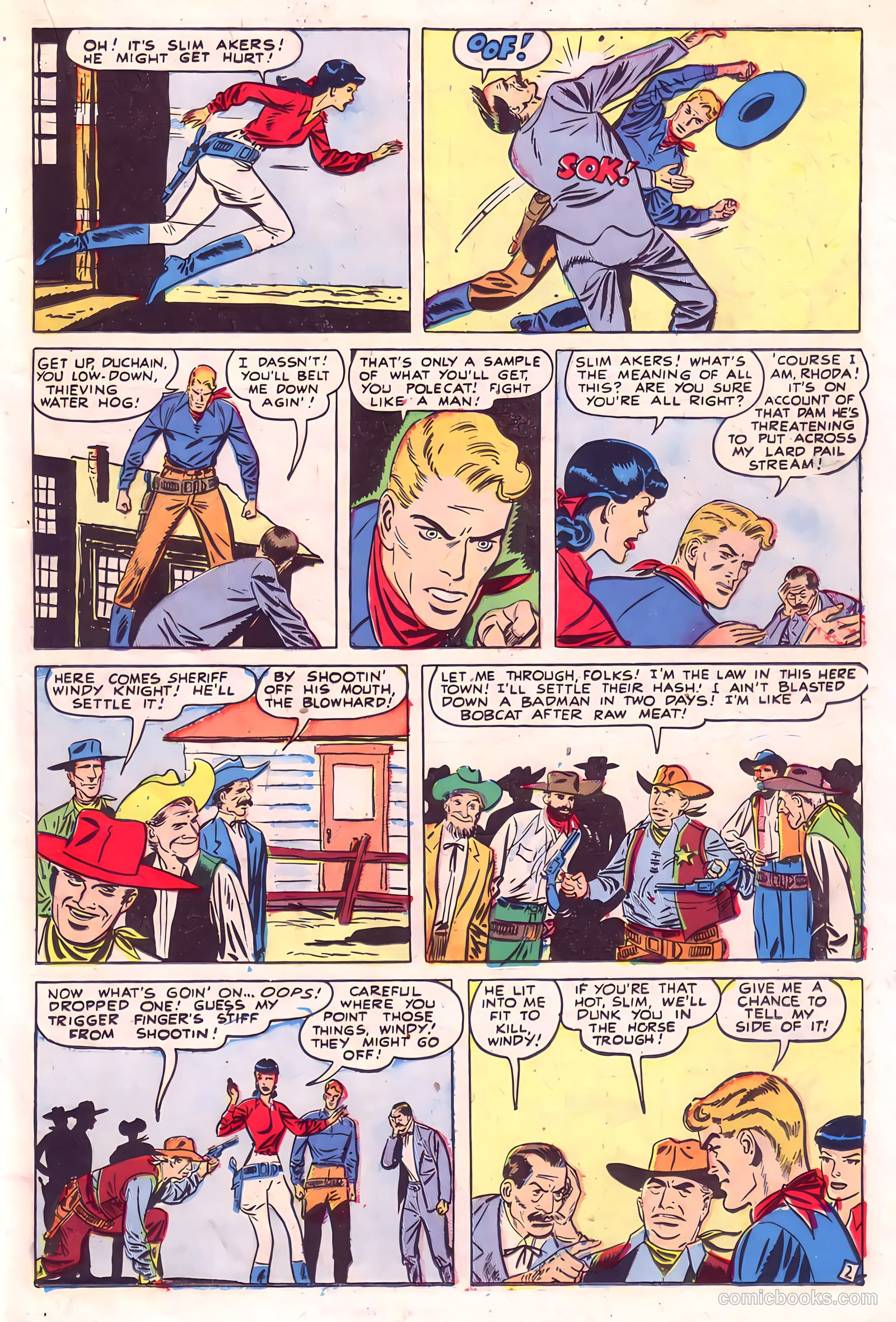 Billy West #4 (1949) — page 19 of 36