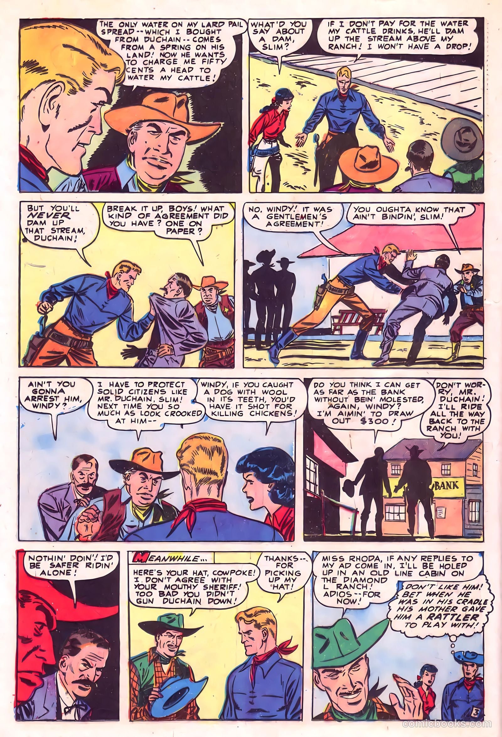 Billy West #4 (1949) — page 20 of 36