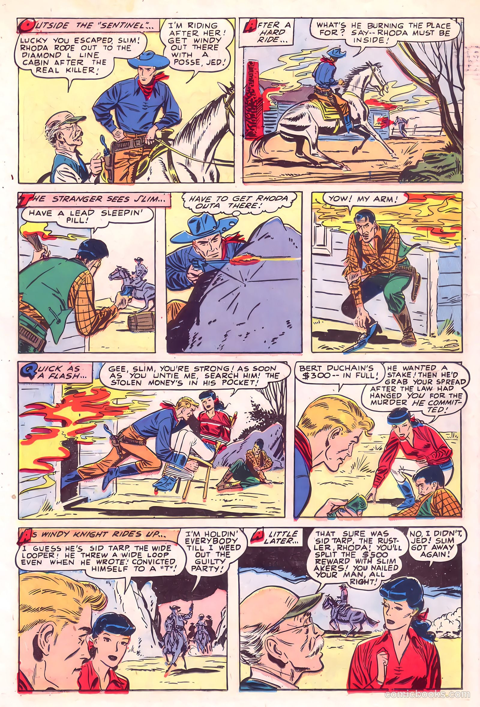 Billy West #4 (1949) — page 24 of 36