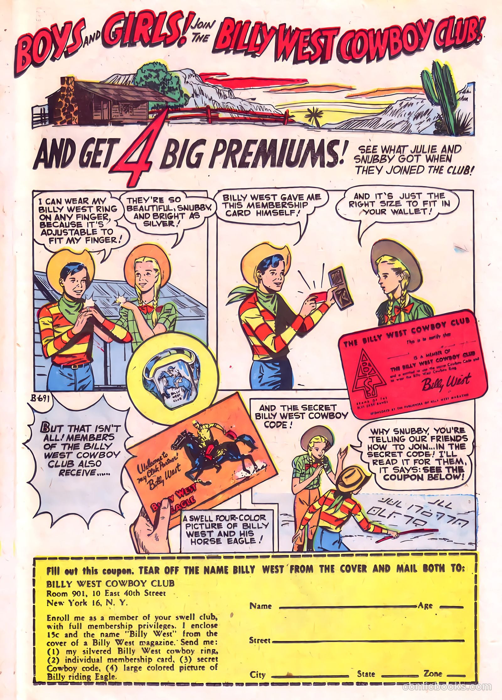 Billy West #4 (1949) — page 25 of 36