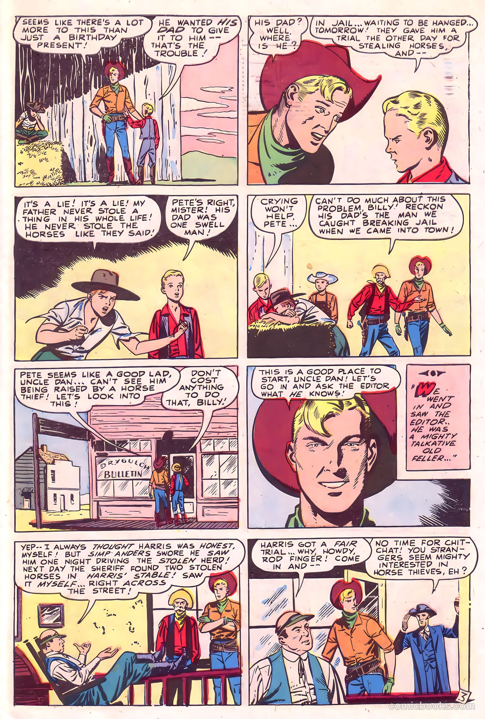 Billy West #4 (1949) — page 29 of 36