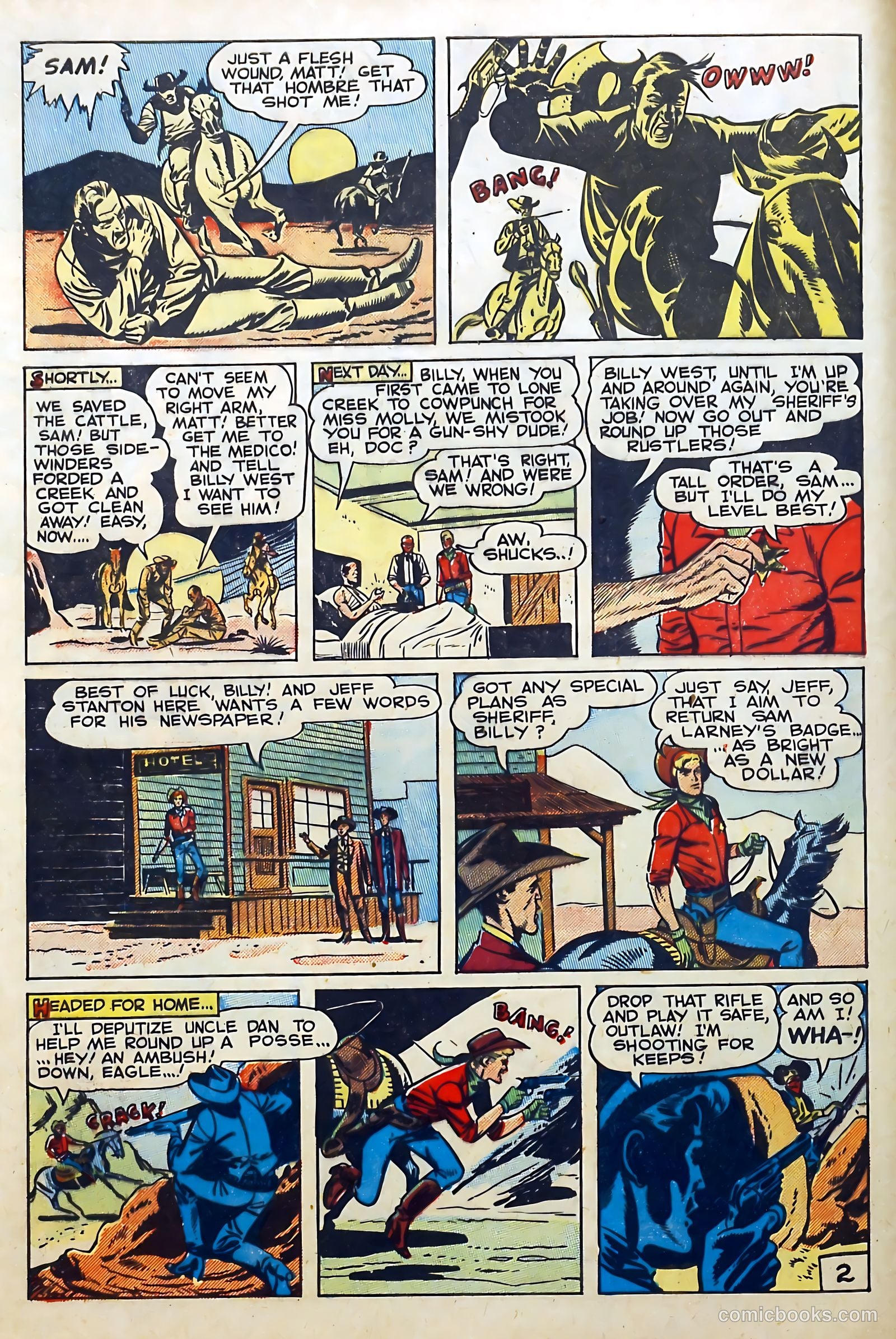 Billy West #5 (1950) — page 4 of 36