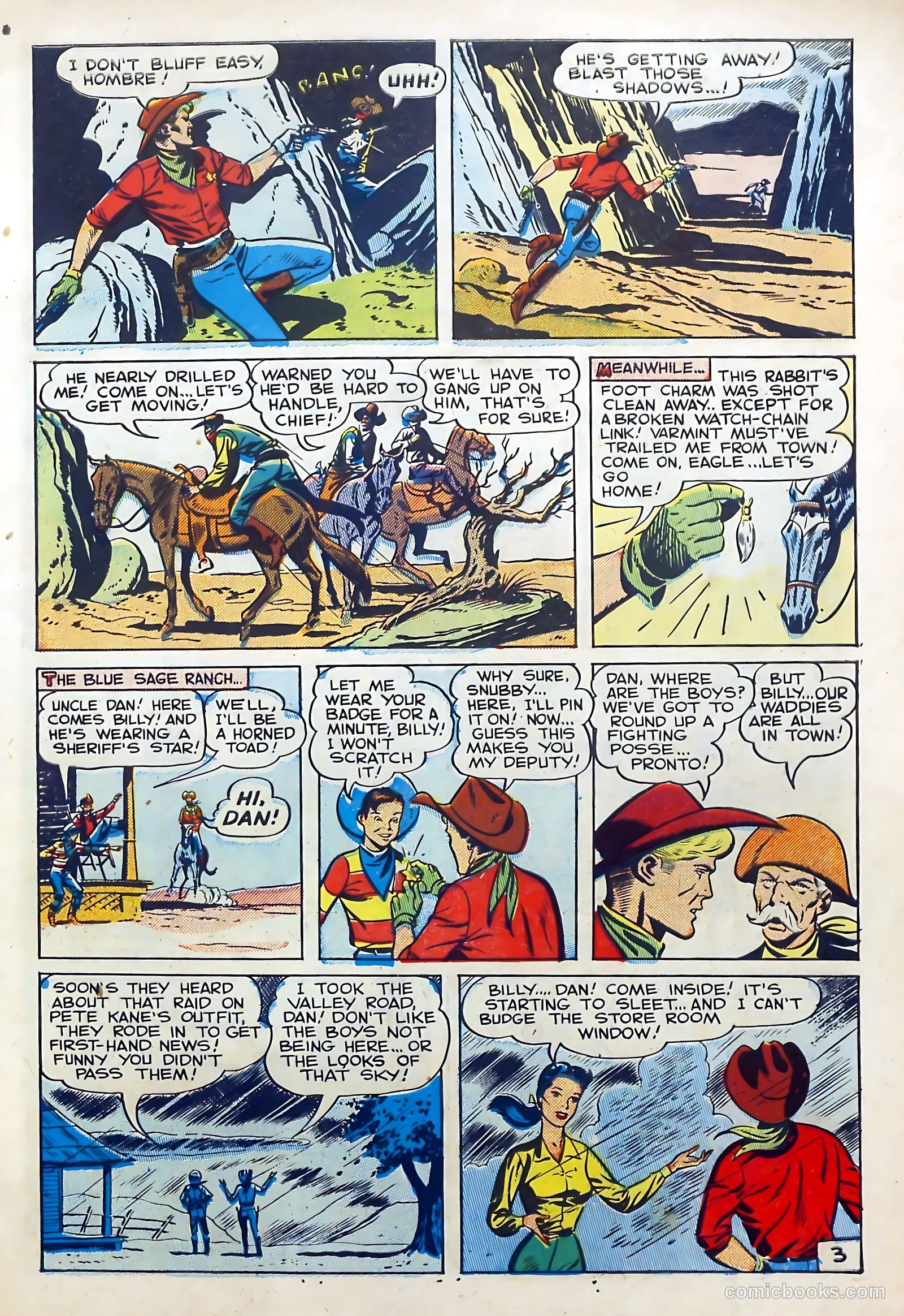 Billy West #5 (1950) — page 5 of 36