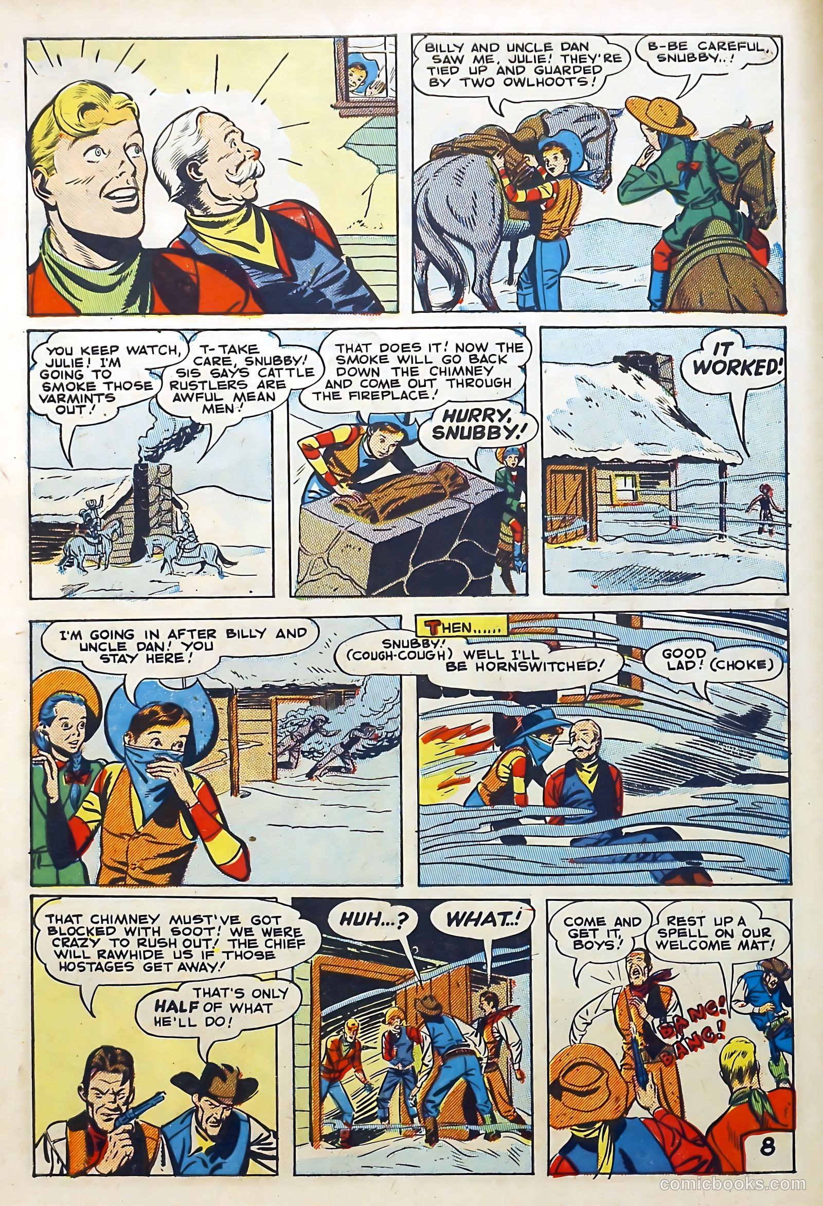 Billy West #5 (1950) — page 10 of 36