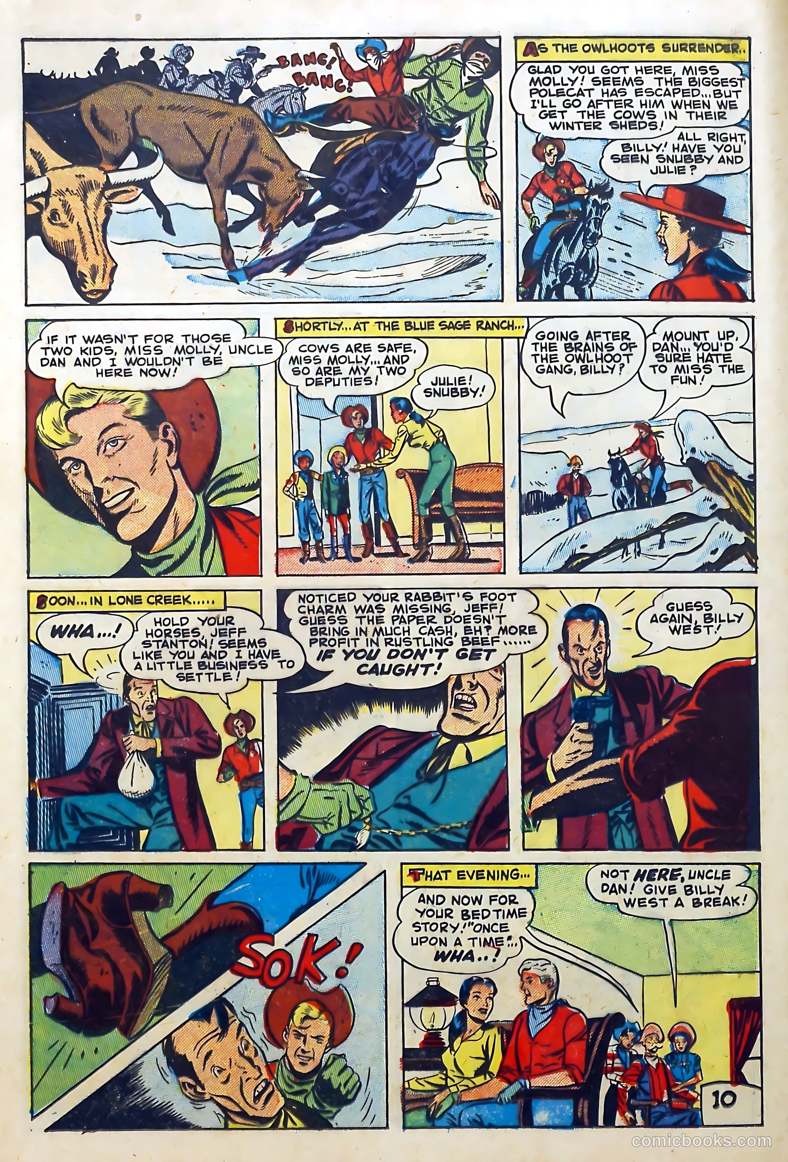 Billy West #5 (1950) — page 12 of 36