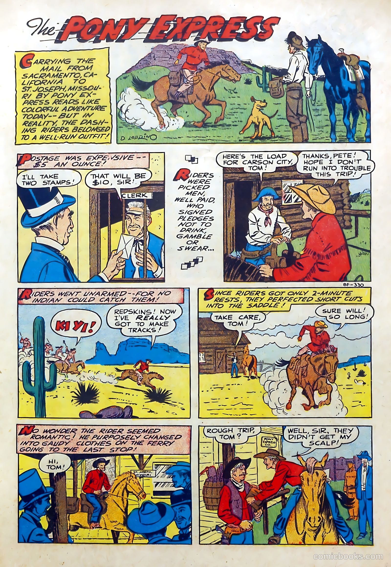 Billy West #5 (1950) — page 15 of 36