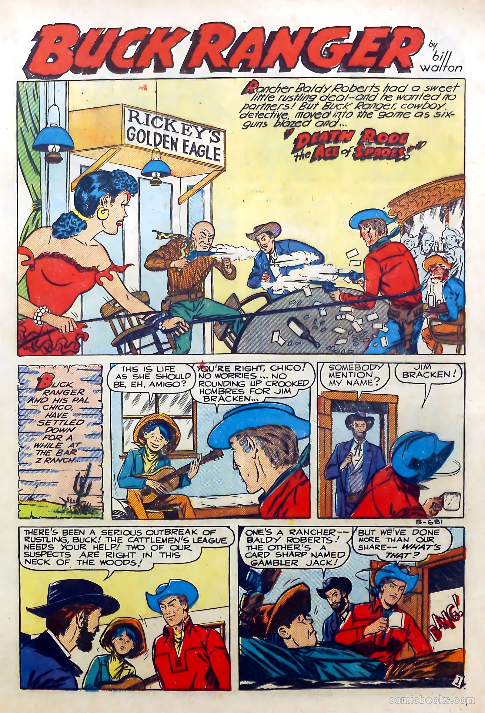 Billy West #5 (1950) — page 17 of 36