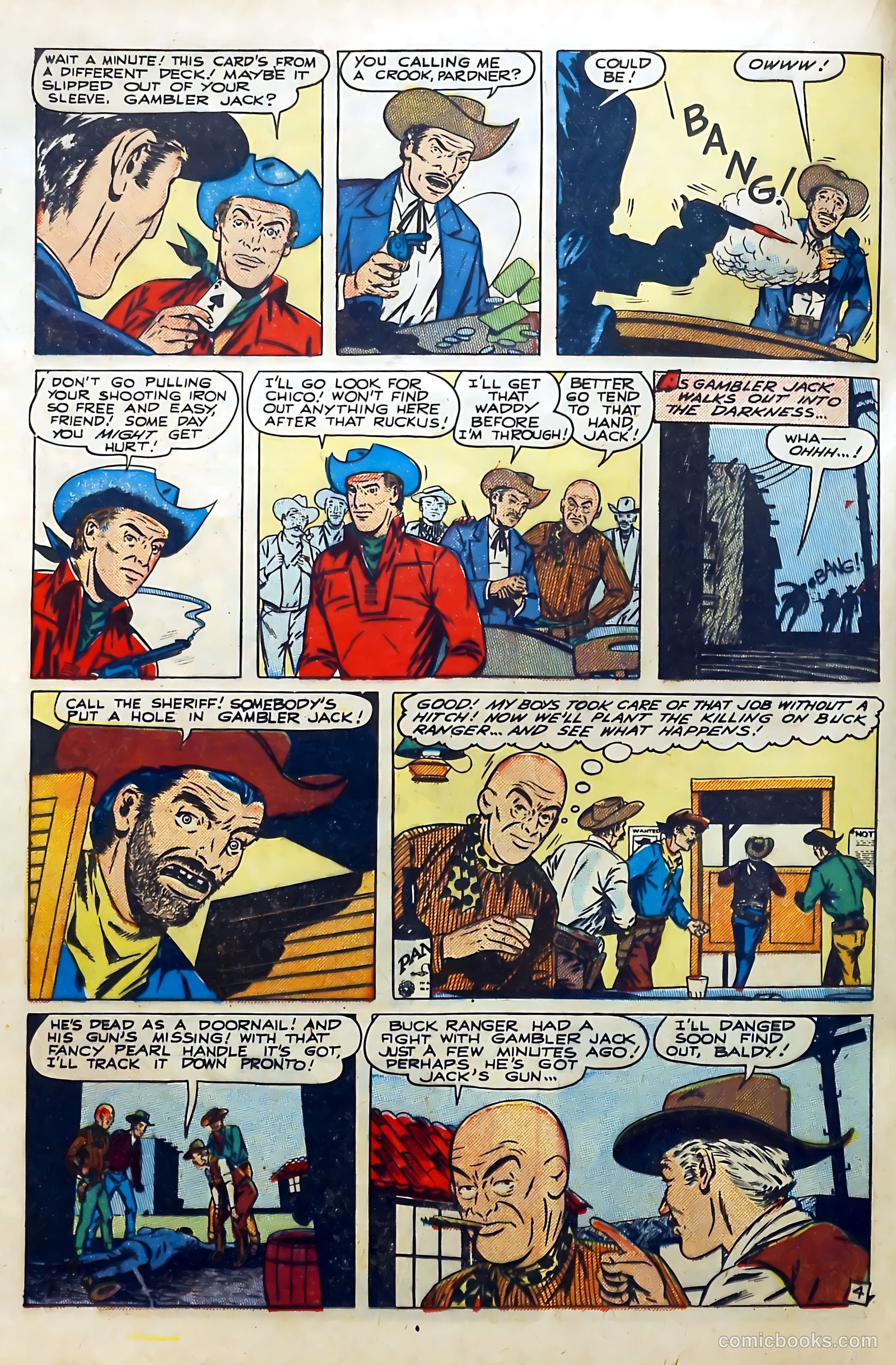 Billy West #5 (1950) — page 20 of 36